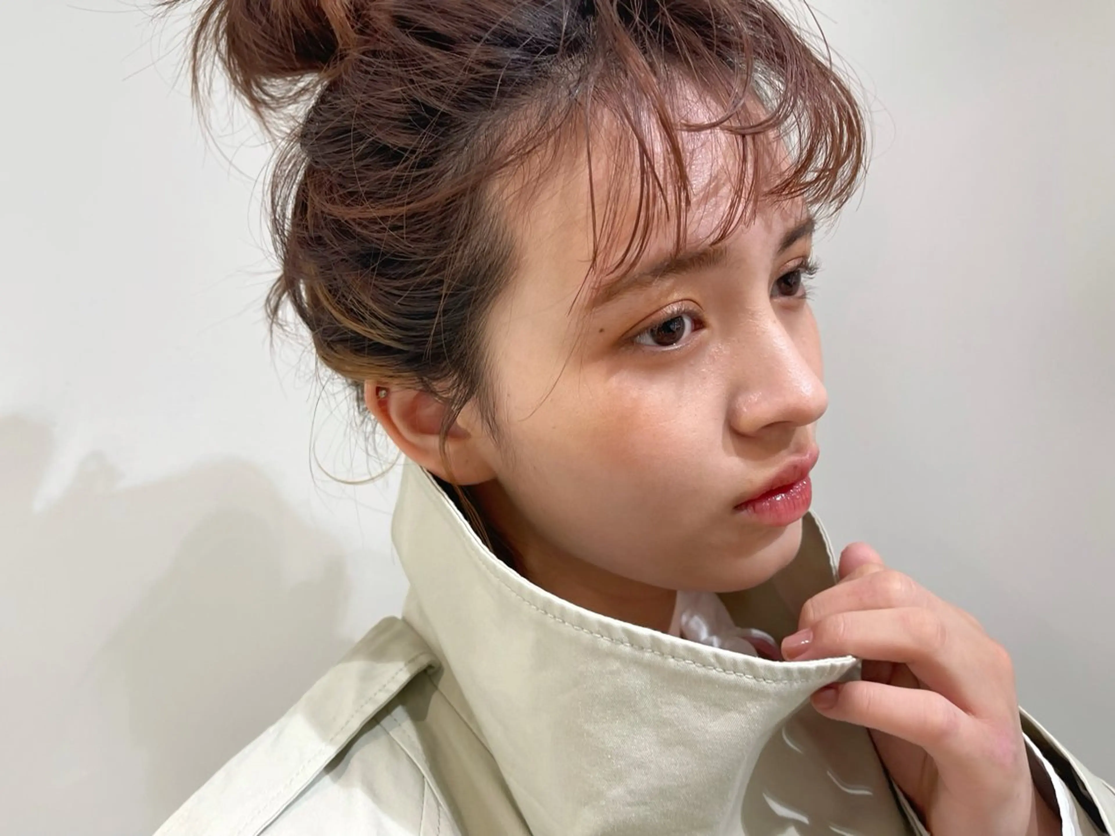 ミディアム カラー カット ヘアカラー hair design SUN room【サンルーム渋谷】所属・yuinaショート/ ボブ/透明感カラーのヘアスタイル