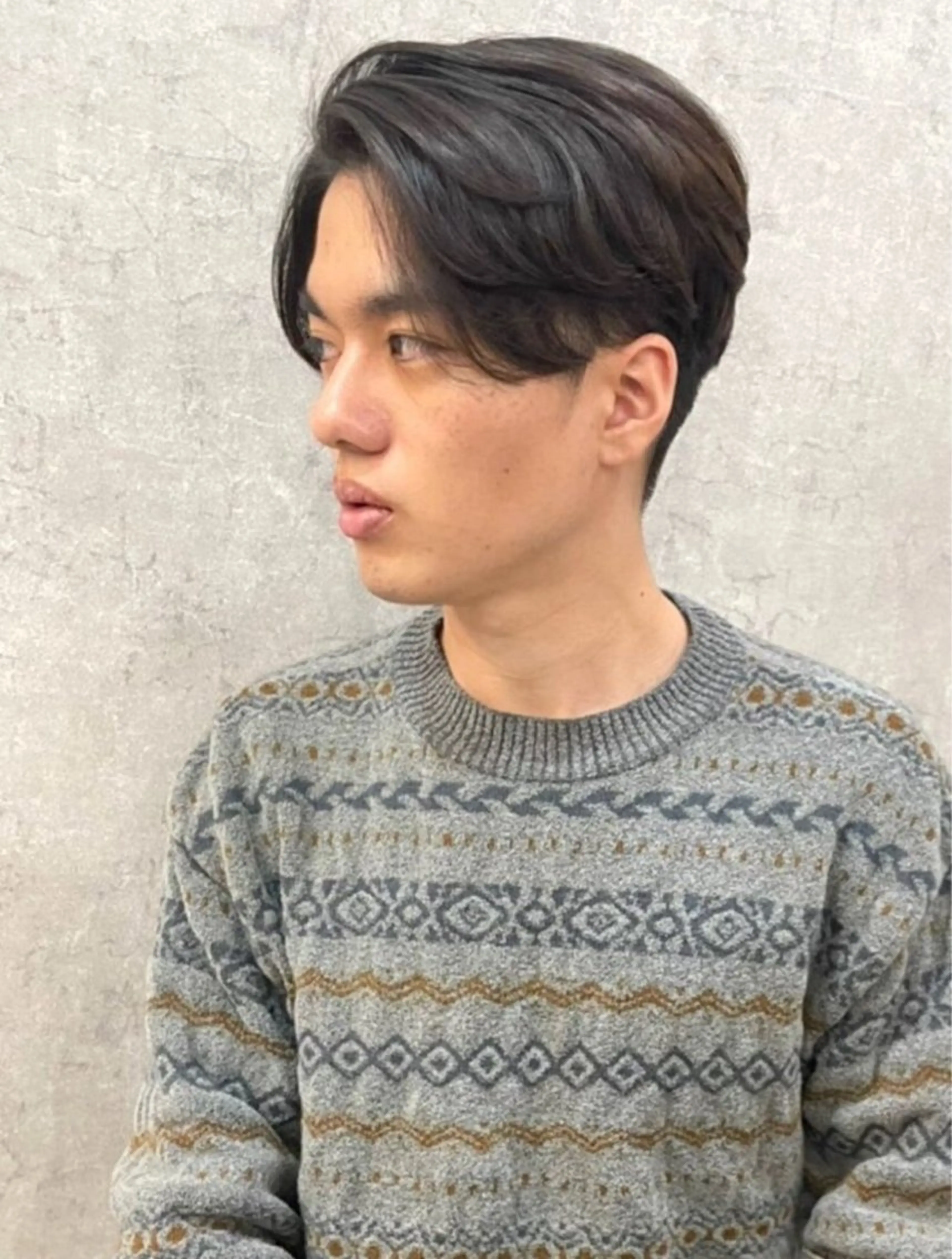 ✨スタイリスト試験前のカットモデル［メンズセンターパートスタイル］✨の写真