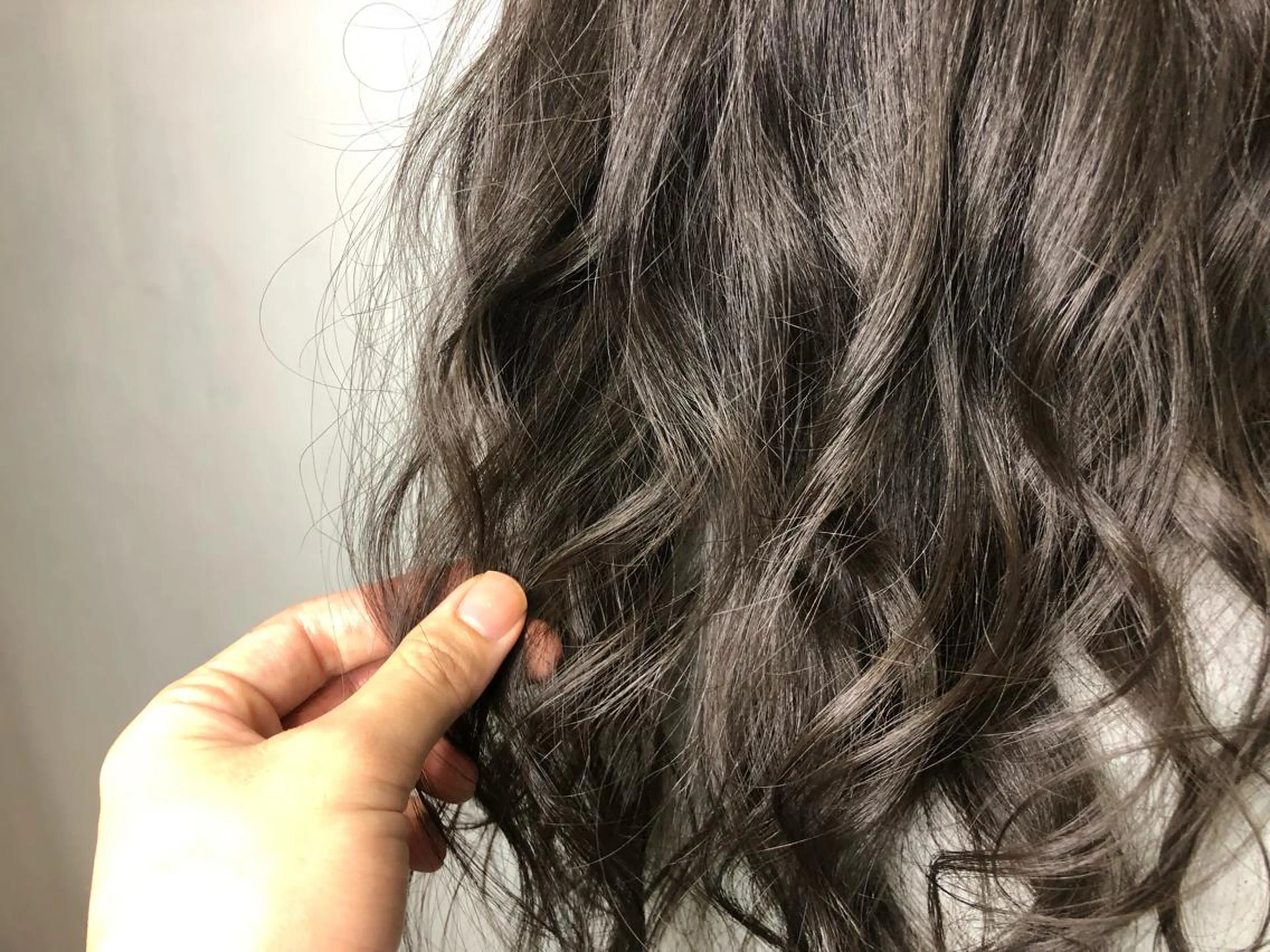 セミロング カラー アッシュ 縮毛矯正職人/艶髪 ✨️村上 渉のヘアスタイル