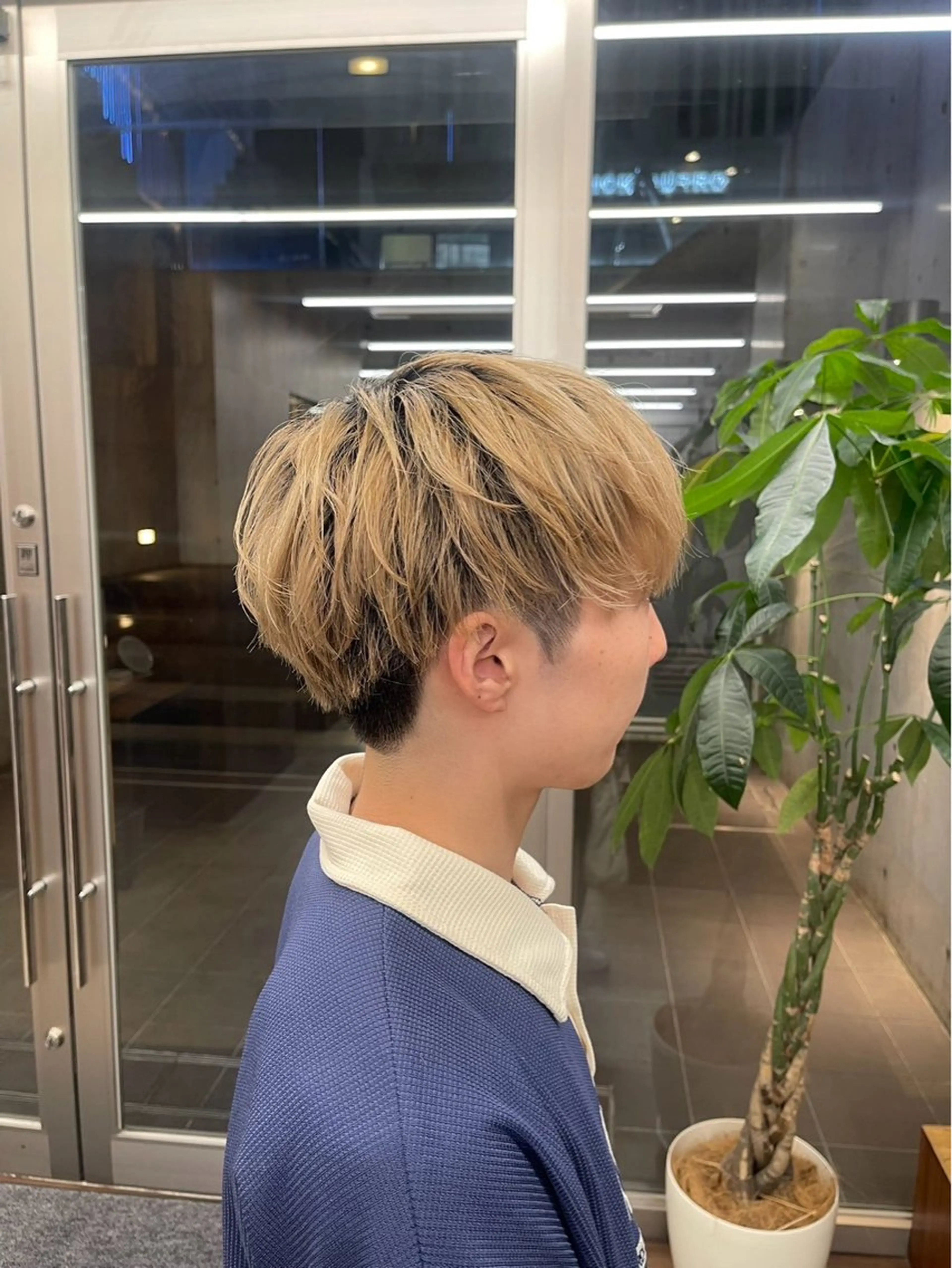 ショート メンズ カット ✨️艶ハイトーン特化 ✨️佐藤望のヘアスタイル