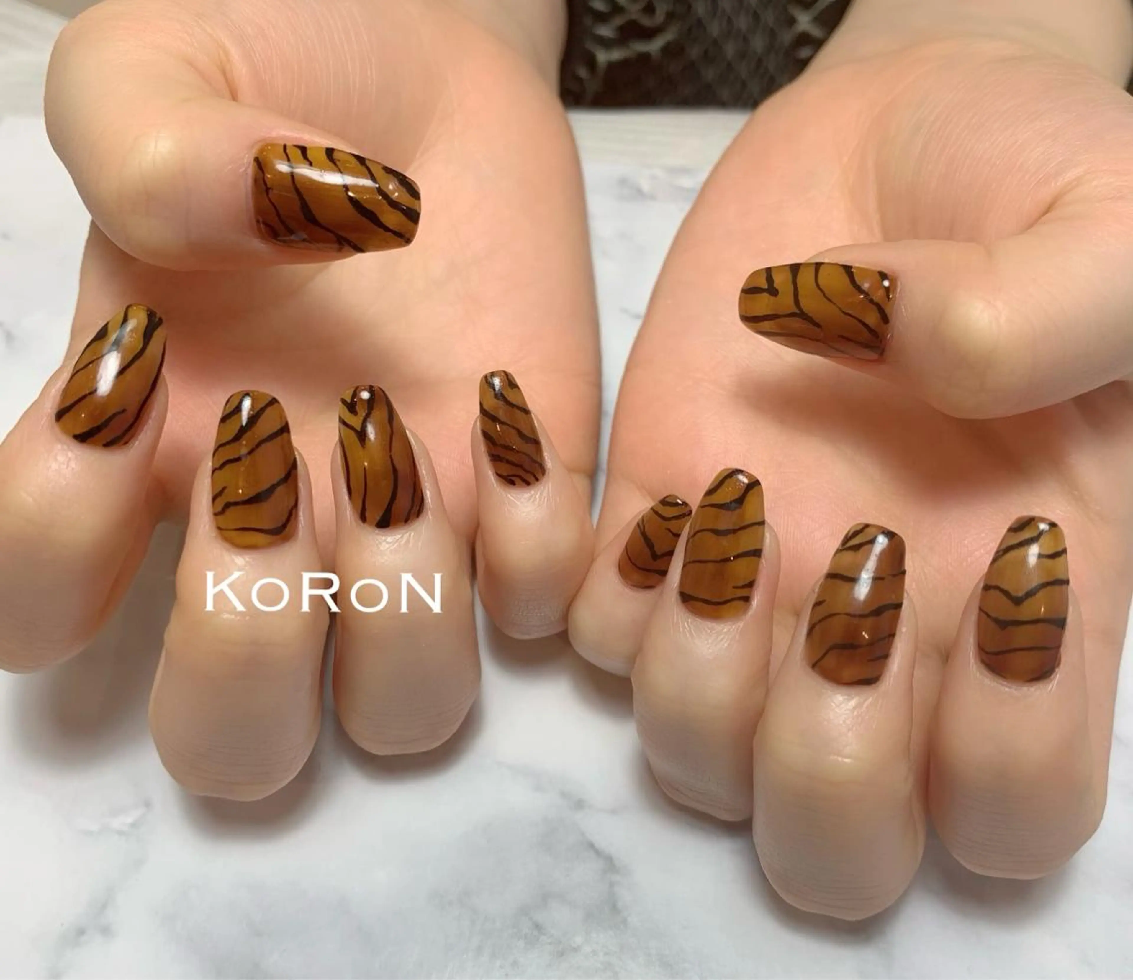ネイル ハンドネイル 自宅サロン鎌倉 KORONのネイルデザイン