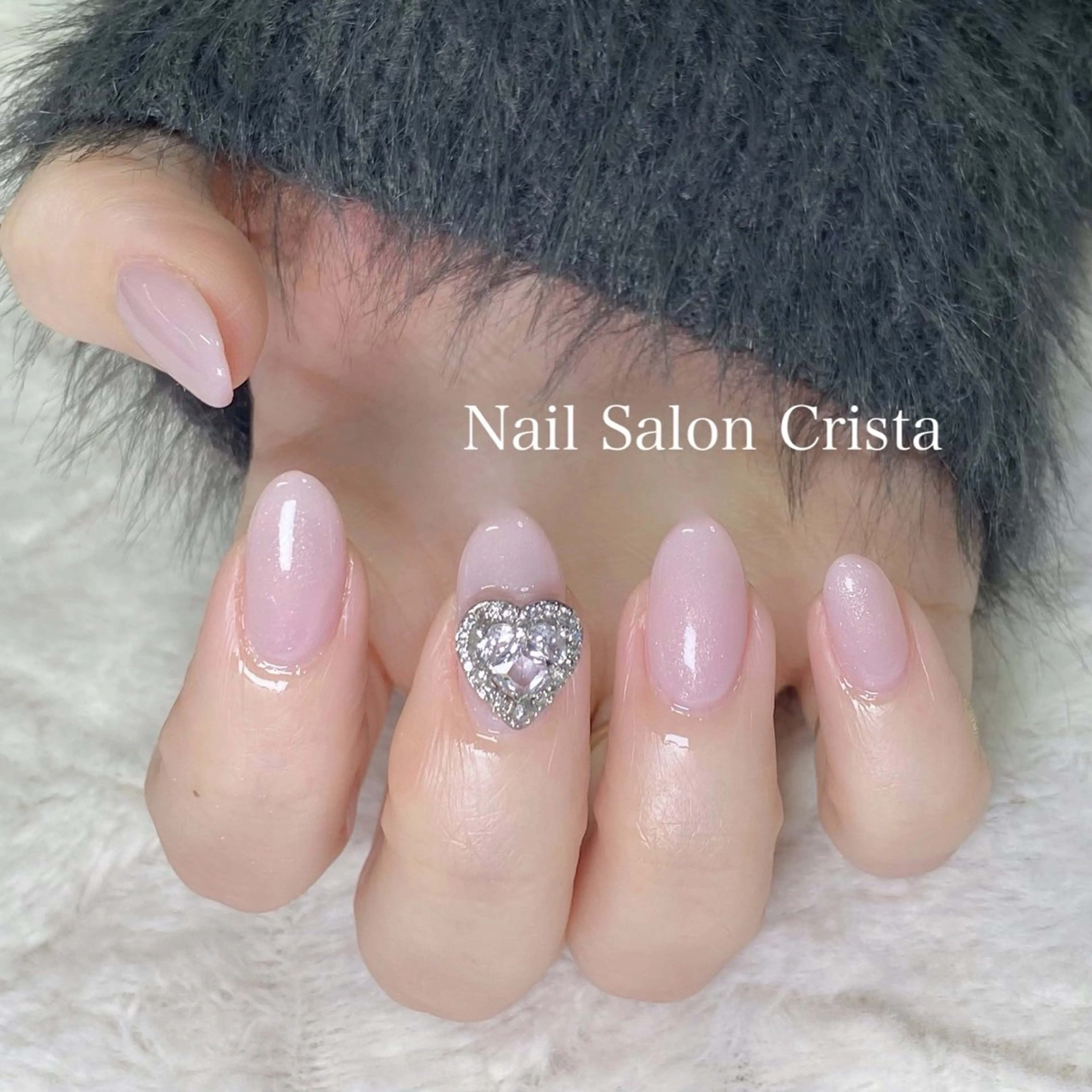 ネイル ジェルネイル パラジェル ピンク オフのみ(ネイル) CRISTA所属・CRISTA MOMOのネイルデザイン