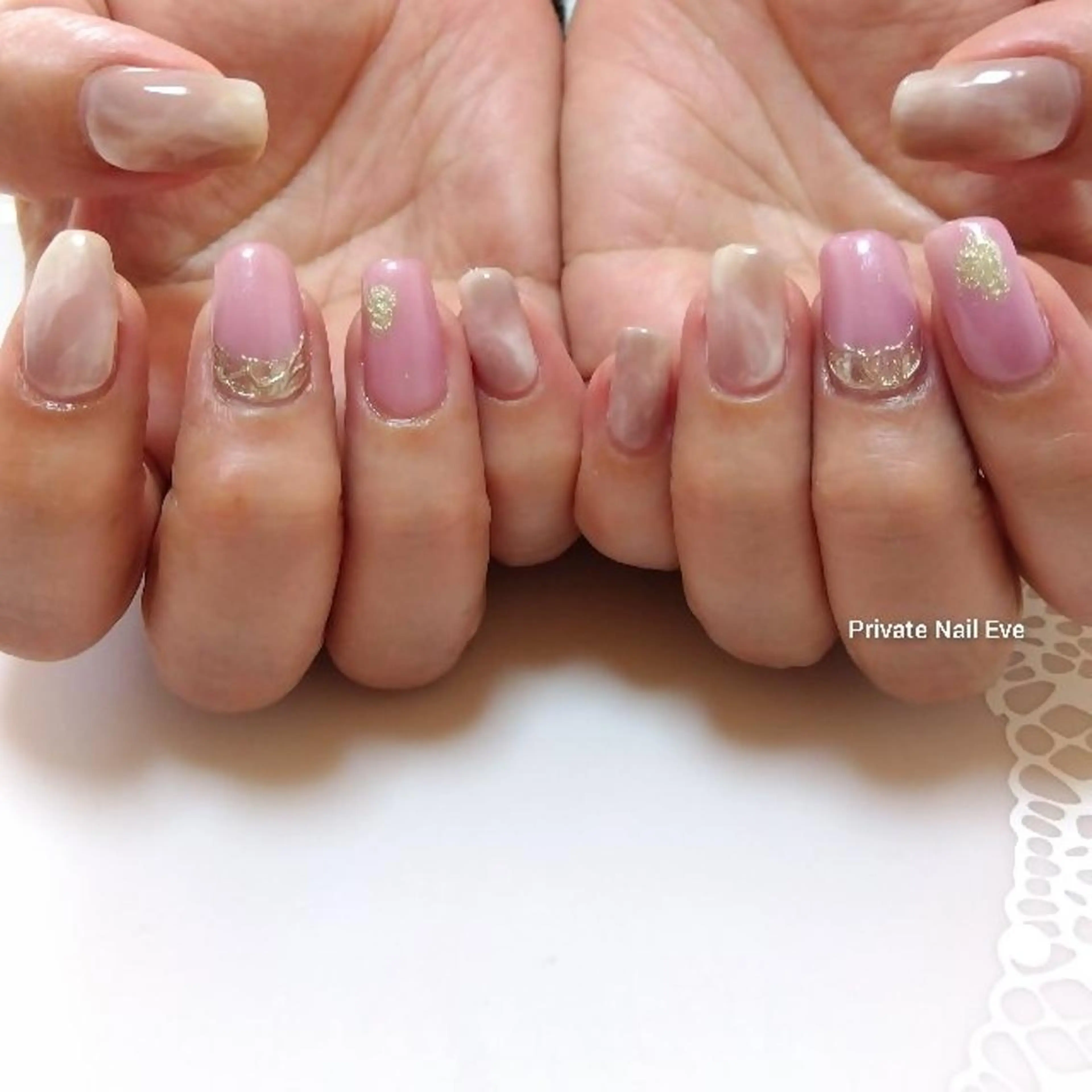 ネイル ニュアンスネイル ハンドネイル ネイル junkoのネイルデザイン