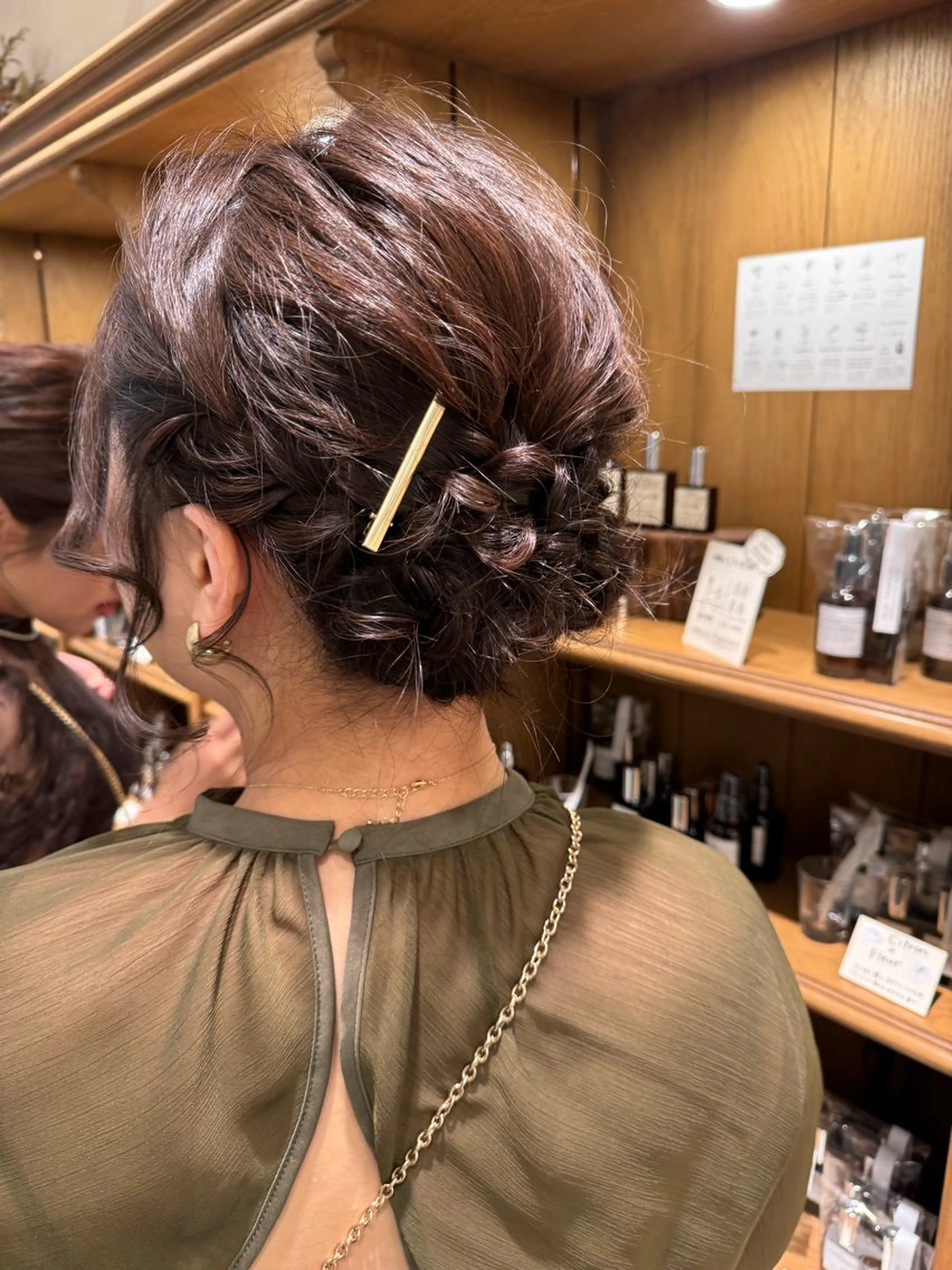 ミディアム ヘアアレンジ ヘアセット Dxxxx III所属・オシャレ女性目線の 大人メンズ❁⃘*.ﾟのヘアスタイル