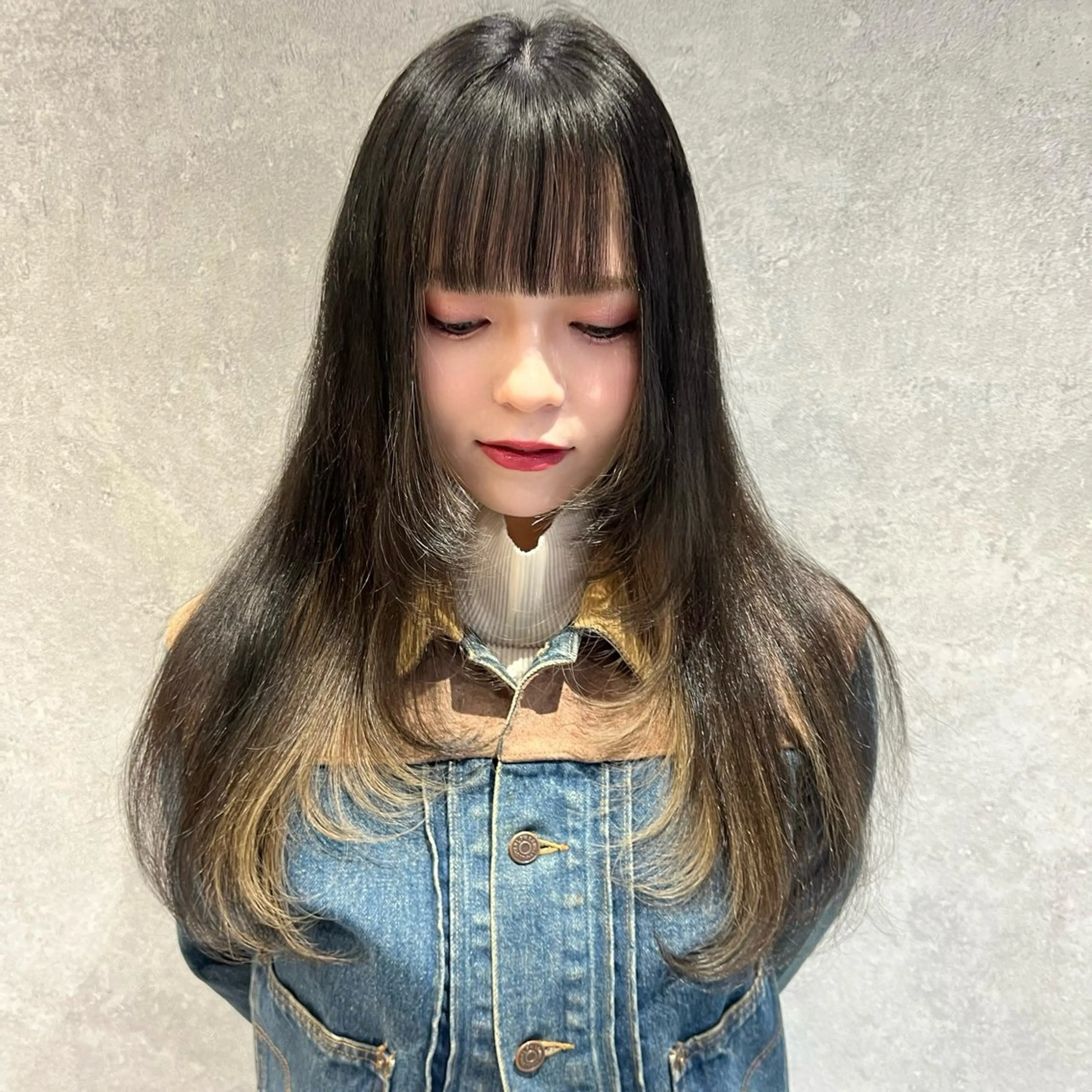 ロング AI TOKYO S所属・mizuki 【韓国レイヤー】のヘアスタイル