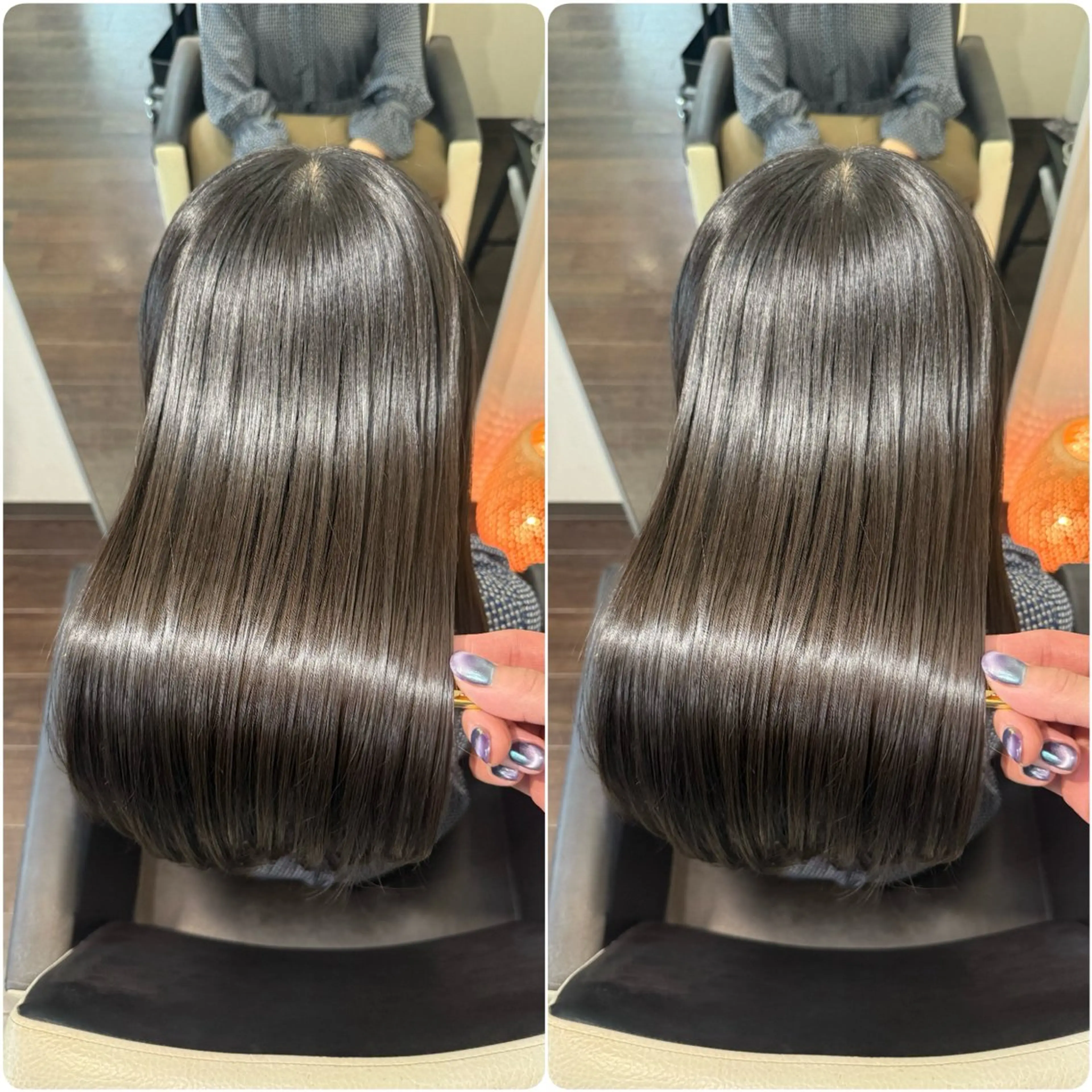 ロング カラー カット 縮毛矯正 トリートメント youres hair 東口店所属・🌸ULTOWA🌸 髪質改善/縮毛/店長のヘアスタイル