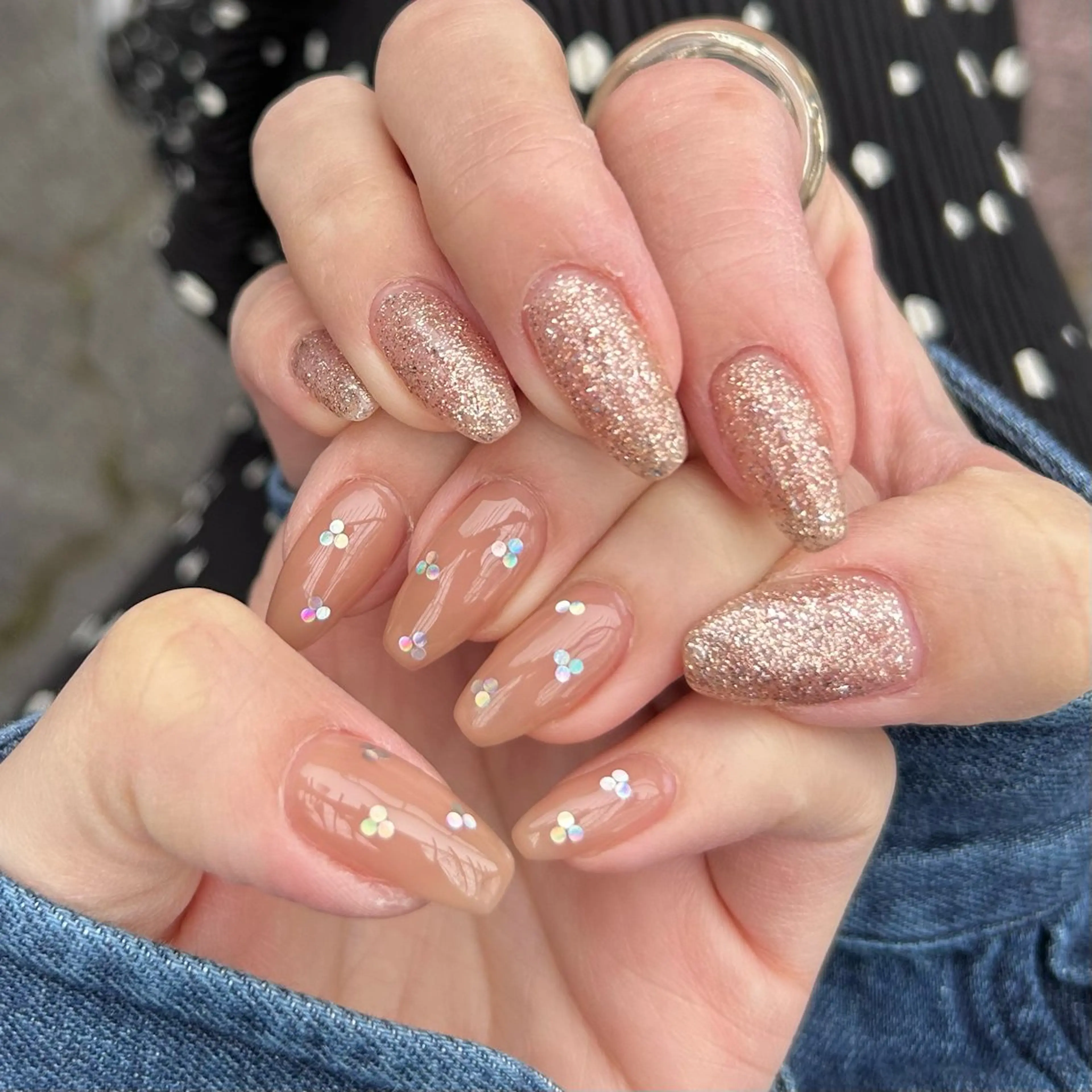 ネイル ブラウン 春ネイル nailsalon kiii'sのネイルデザイン