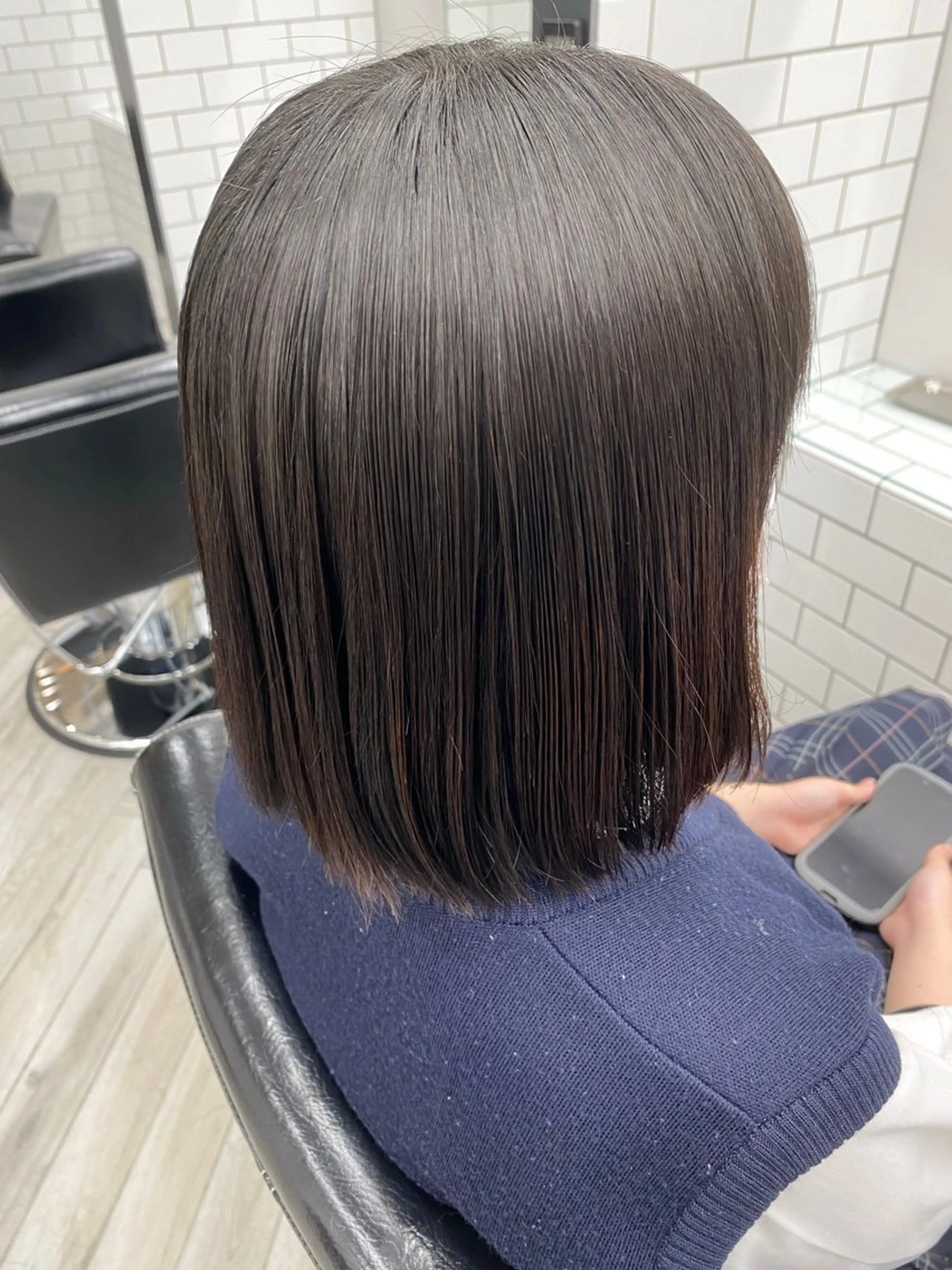 ミディアム カット 縮毛矯正 🩵tocca yui🩵のヘアスタイル