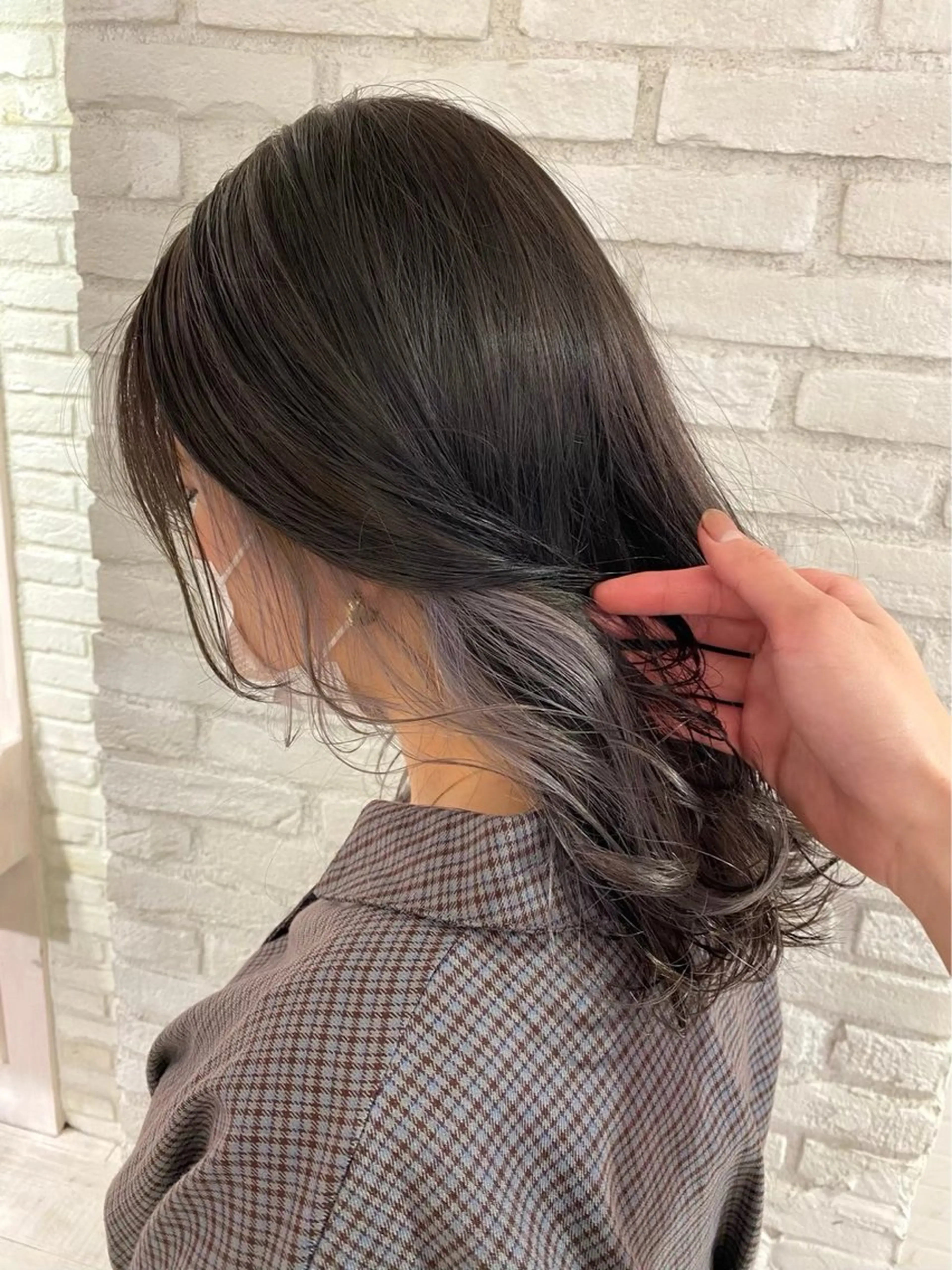 セミロング カラー ❣️無料ショートカッ ト募集中💋村松優斗のヘアスタイル