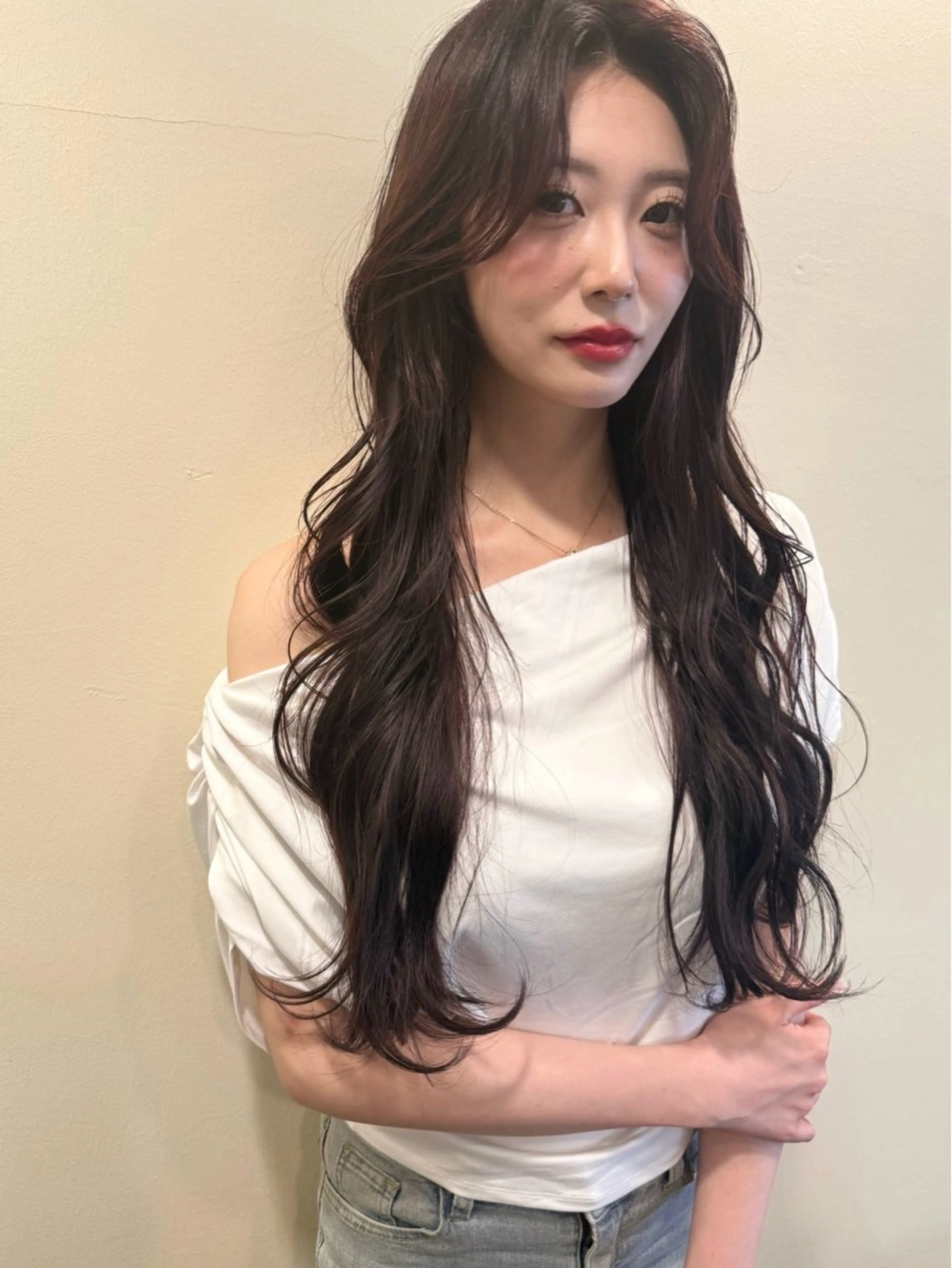 ロング ショートボブ ボブ 髪質改善 韓国風ヘア レイヤーカット カット ヘアカラー トリートメント suii..hair designのヘアスタイル