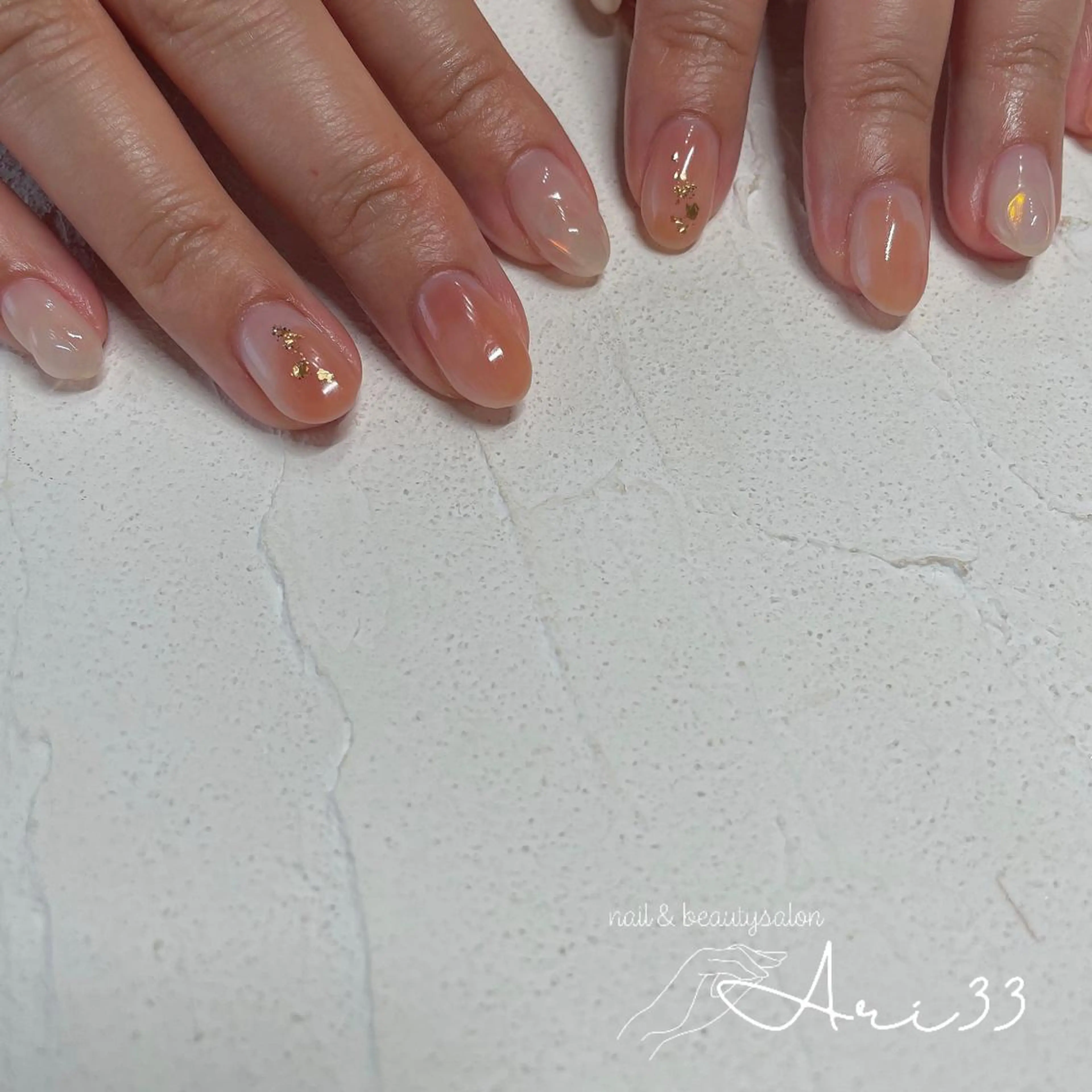 ネイル ハンドネイル プライベートサロン Ari33nailのネイルデザイン