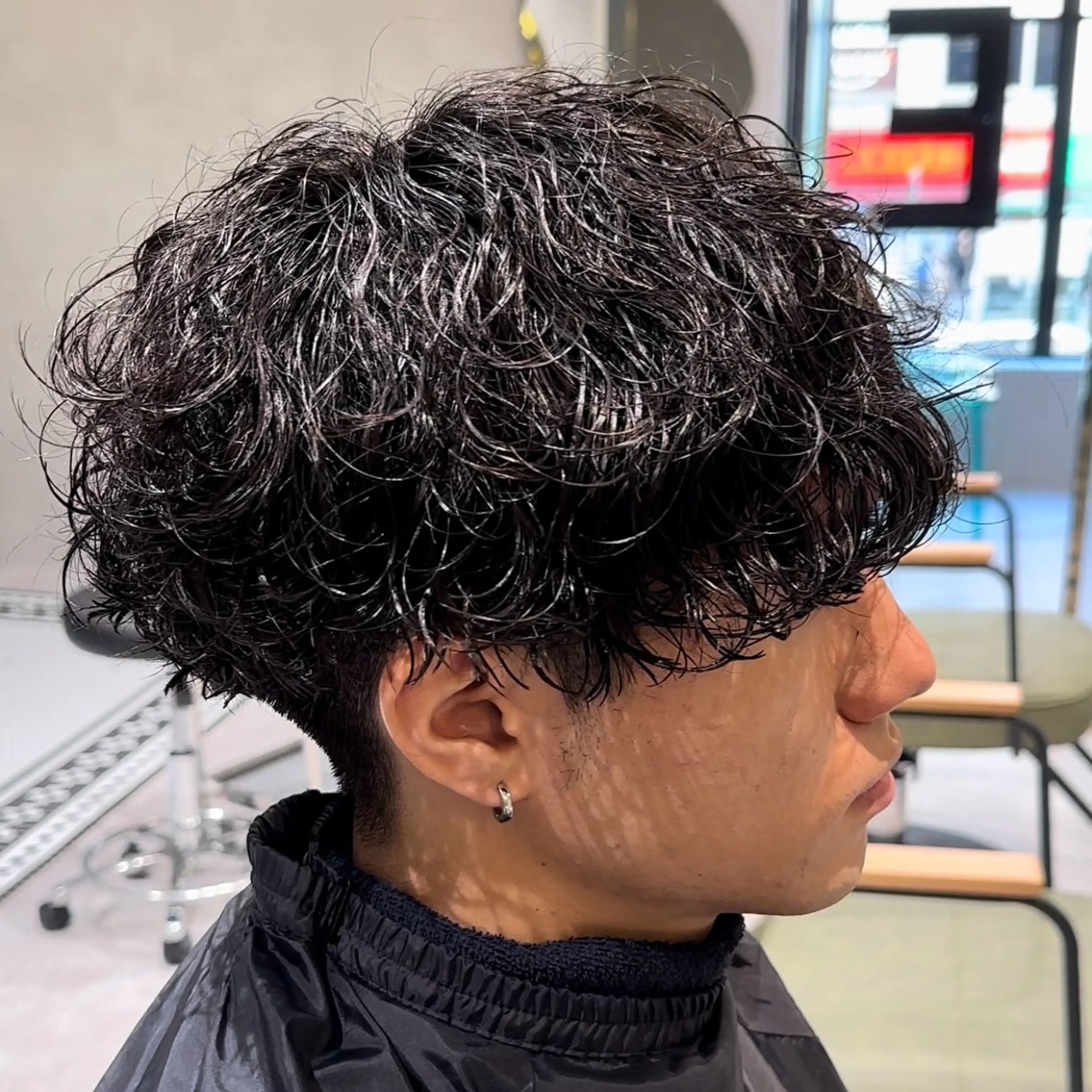 メンズ カット パーマ メンズパーマ特化🥇 フェザーパーマ/紘夢のヘアスタイル