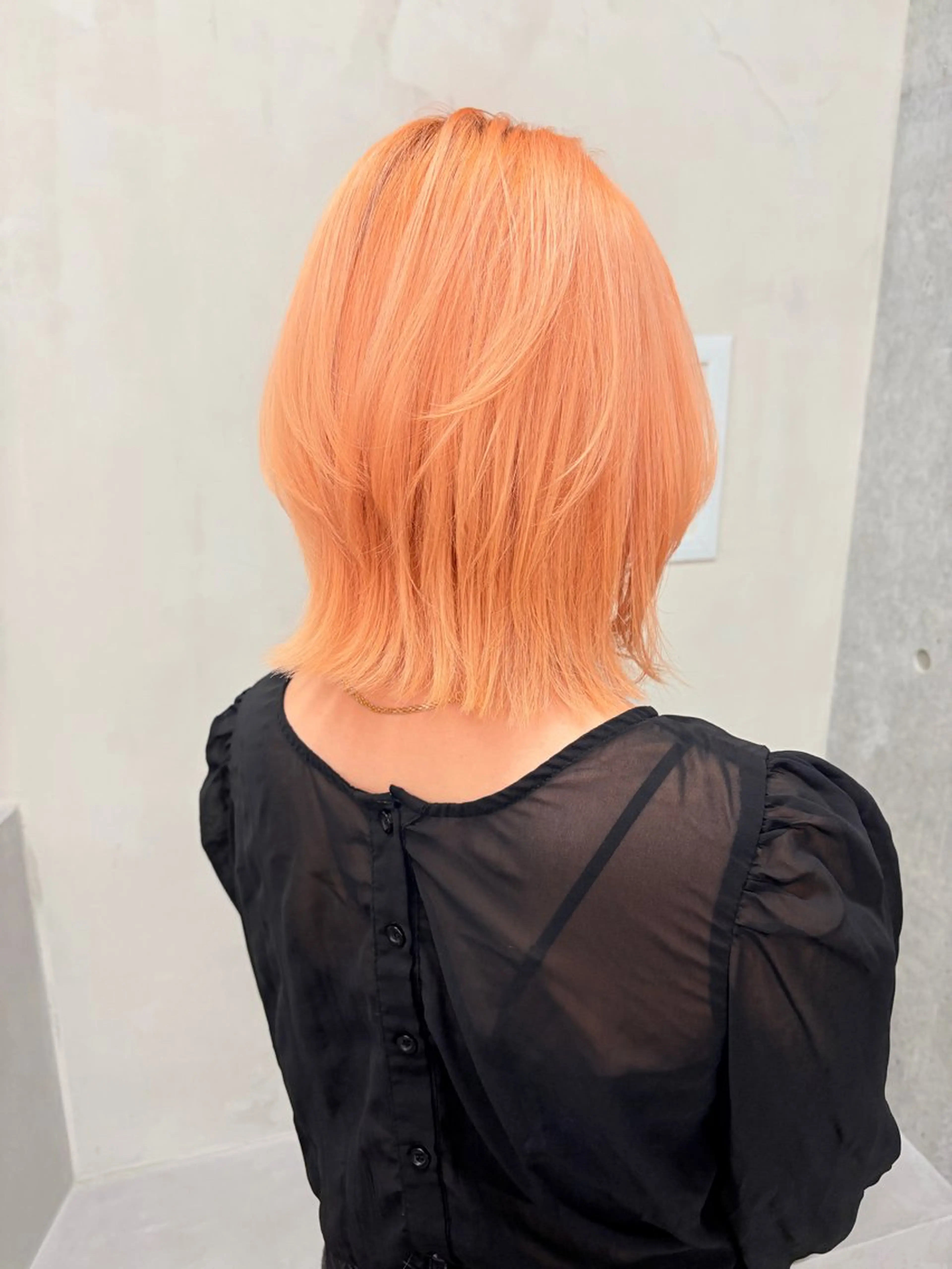 ミディアム カラー カット ヘアカラー トリートメント yuuna/ ハッシュカット🎀のヘアスタイル