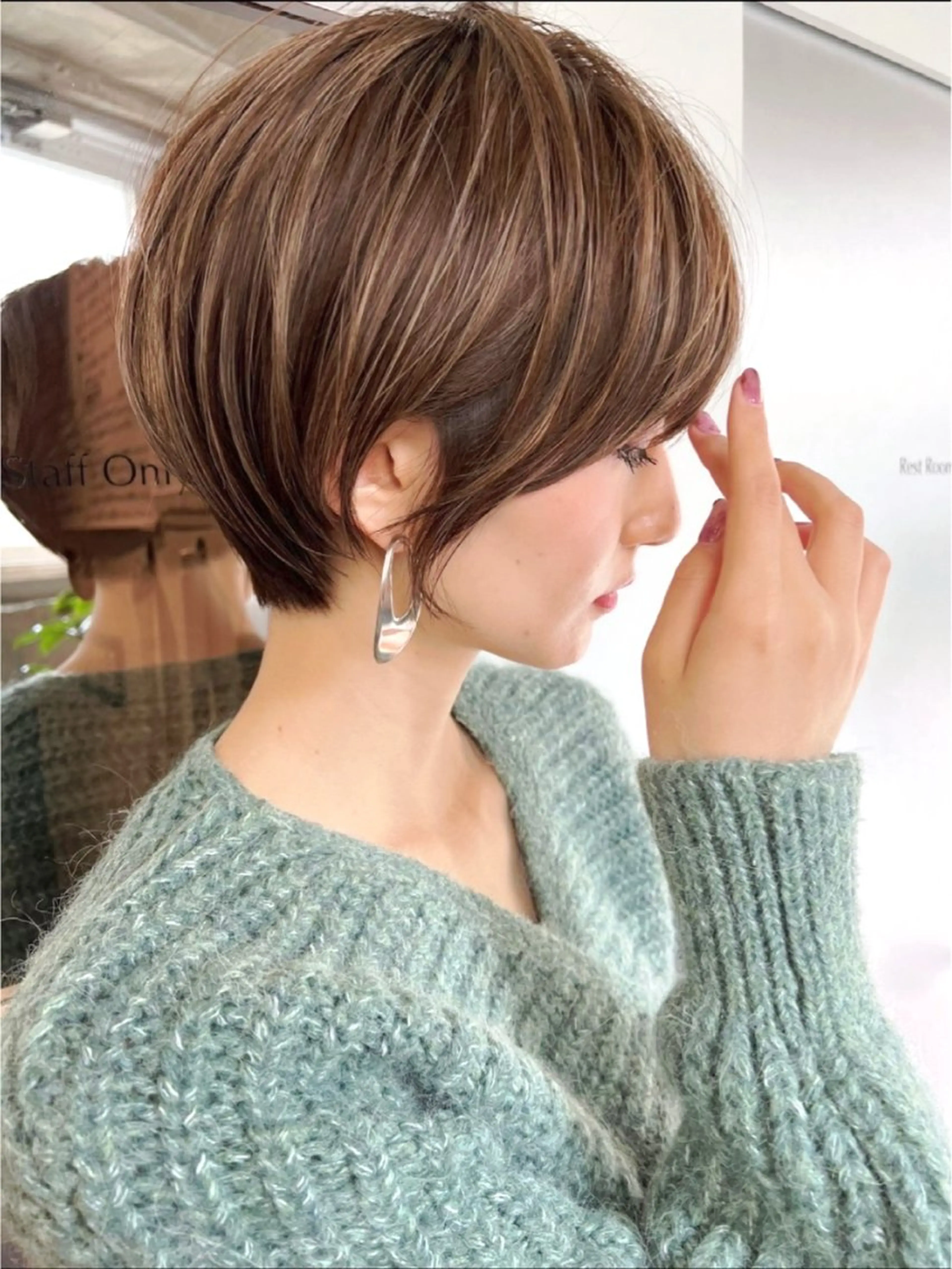 ショート 可愛いショートカット 後藤健一のヘアスタイル