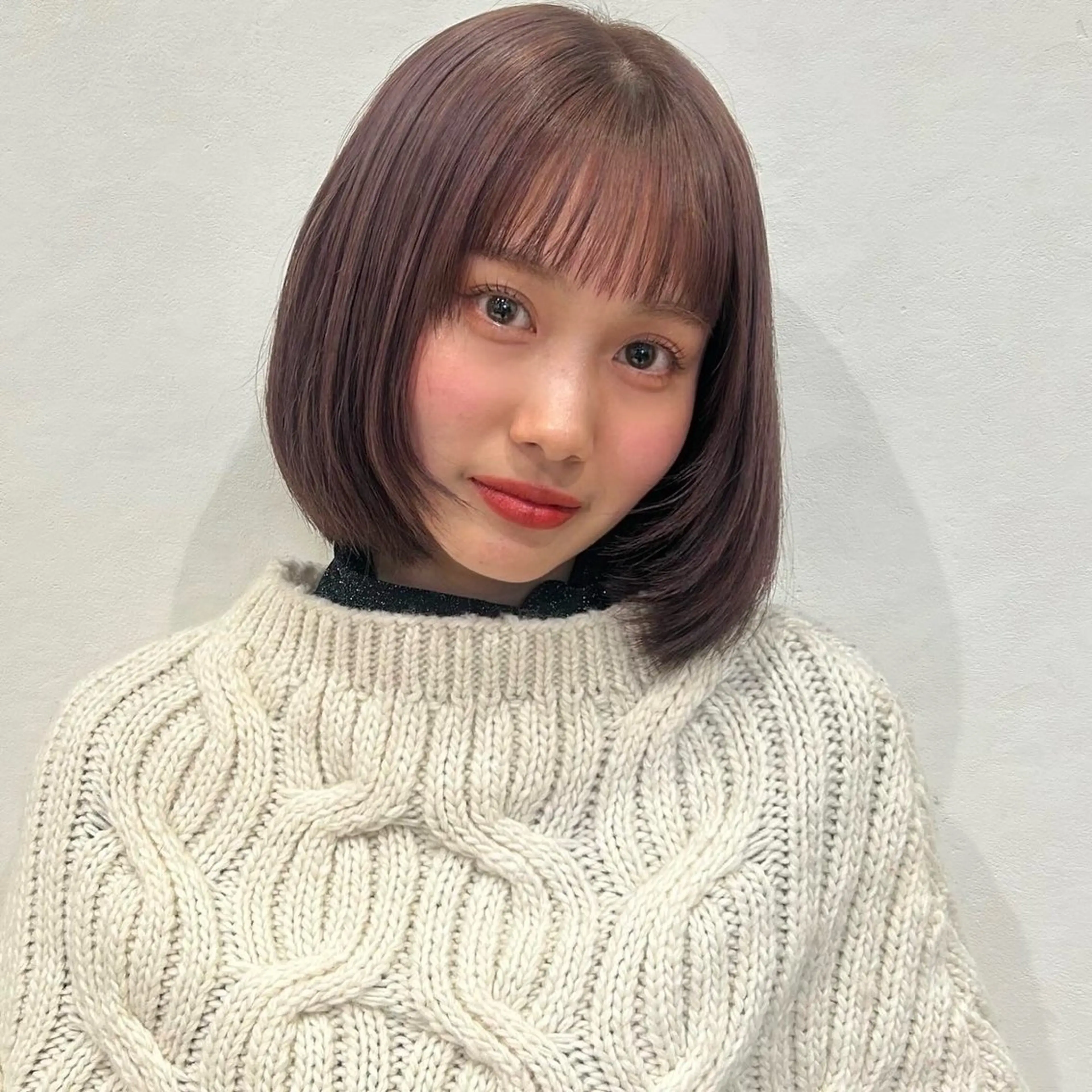 カラー ヘアカラー hana/艶髪 /透明感カラー🪞のヘアスタイル