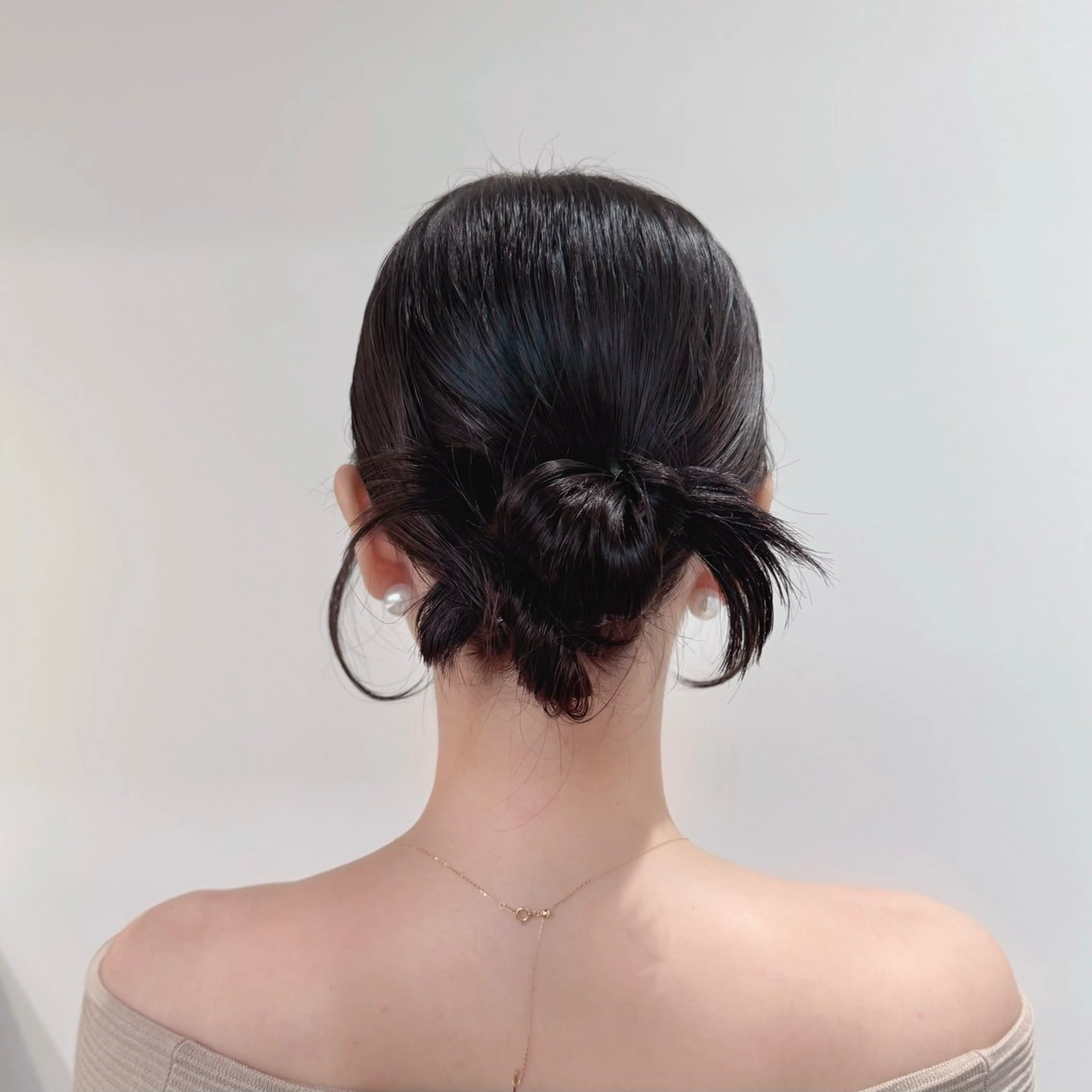 ミディアム カラー ヘアアレンジ デート ヘアセット ✨髪質改善💖 縮毛矯正💖mihoのヘアスタイル