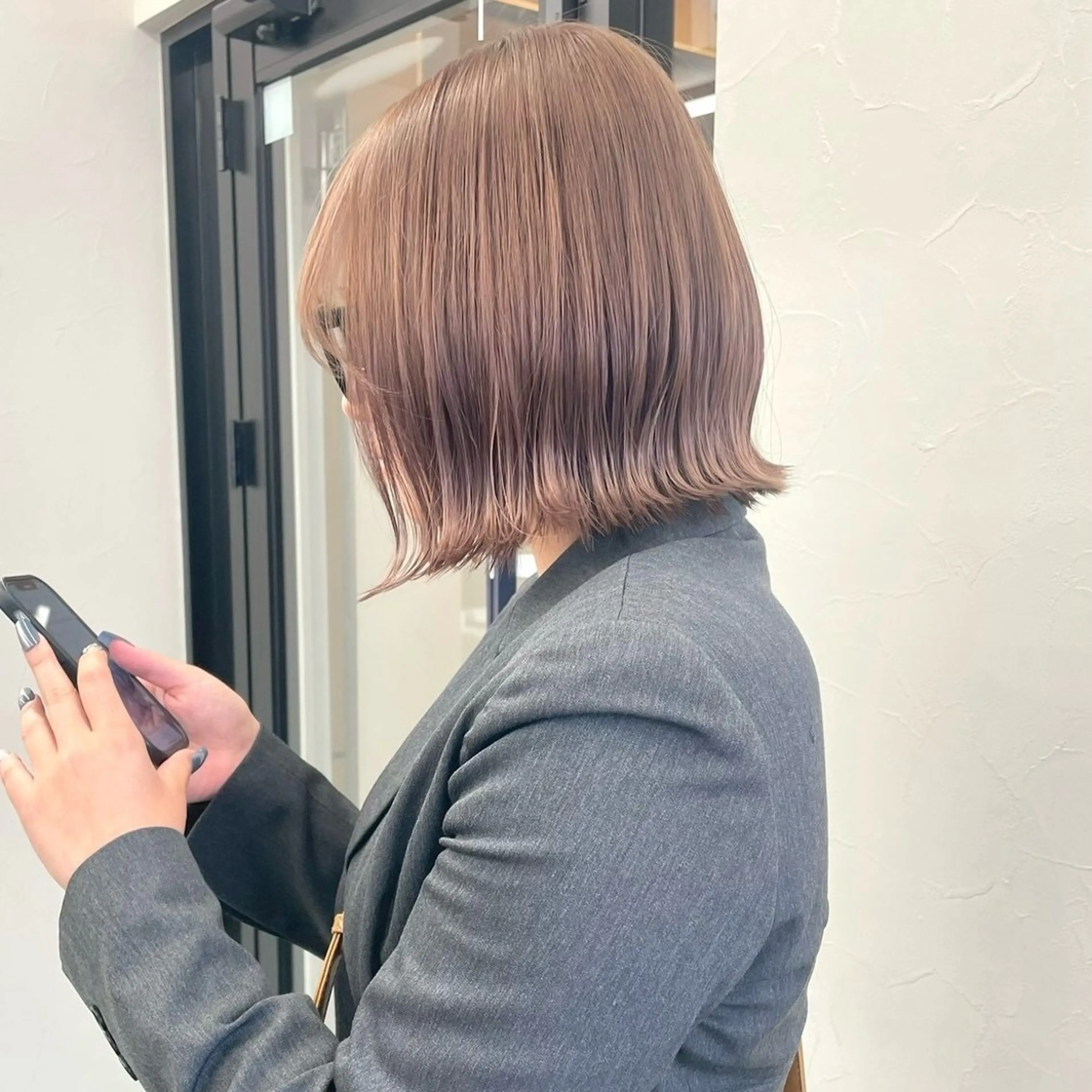 カット 🌙ボブ特化×透明感 カラー リナ🌙のヘアスタイル