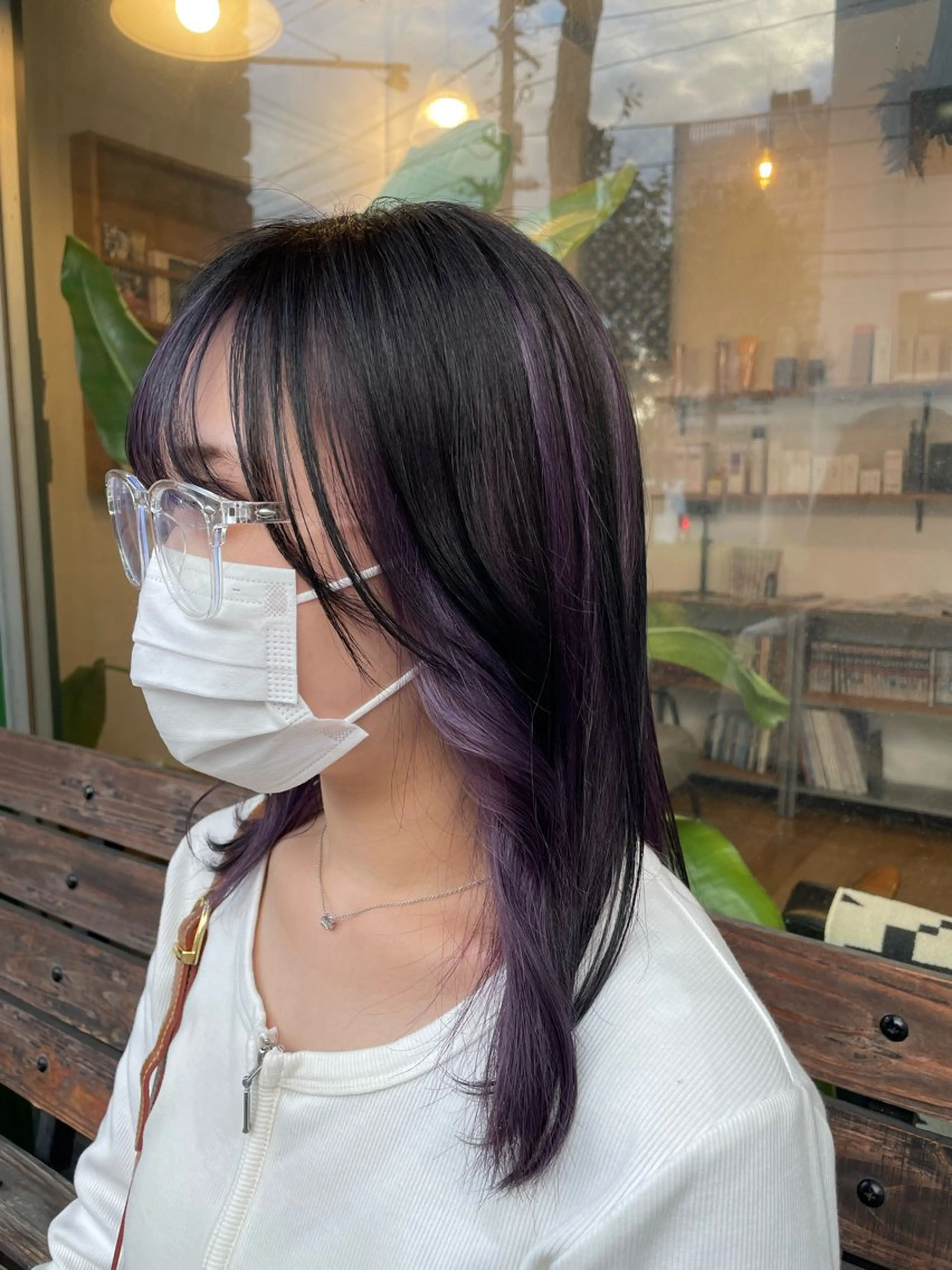 カラー ブリーチ カット ヘアカラー Nana 🫧のヘアスタイル
