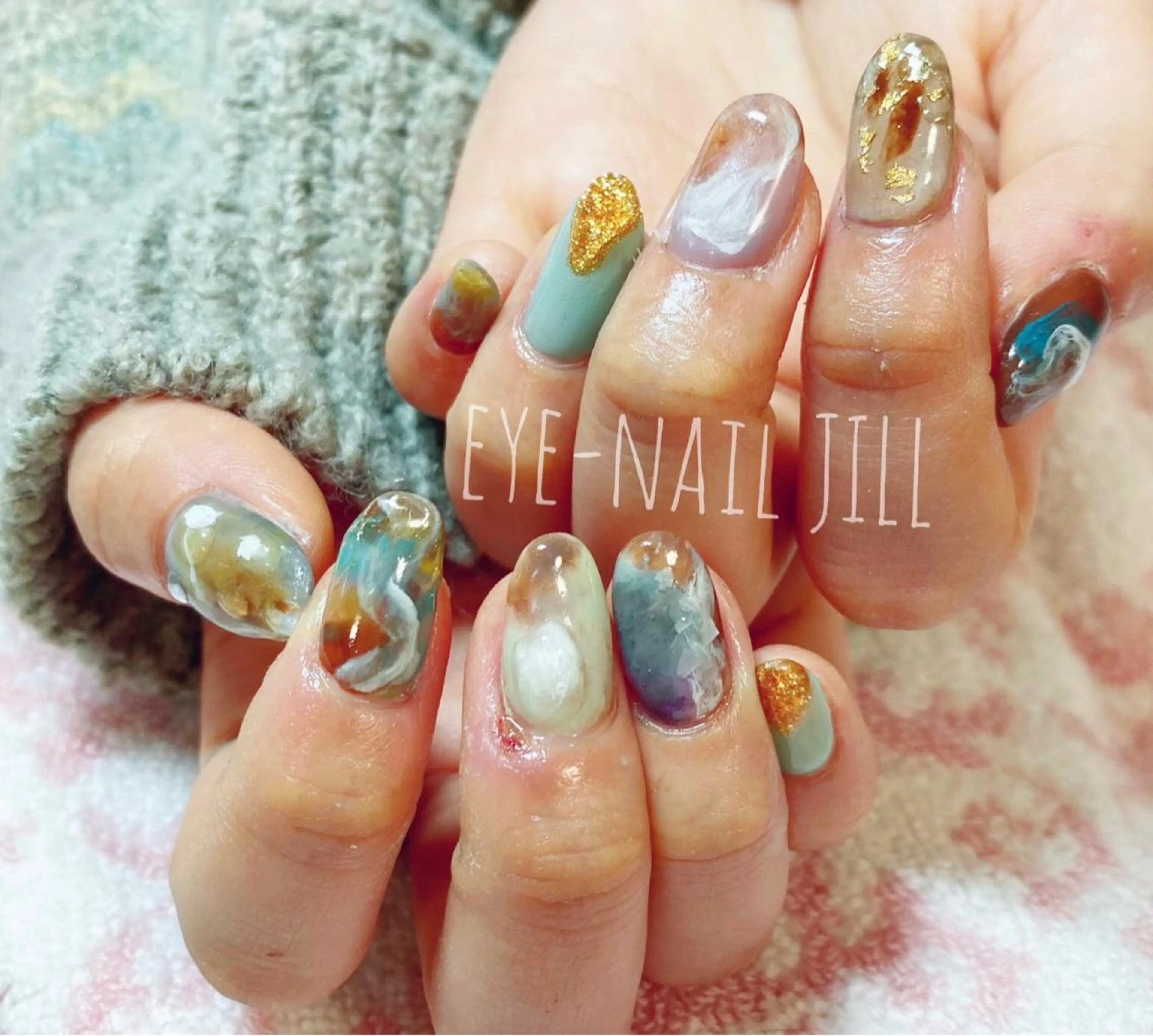 ネイル ハンドネイル JILL sa-yaのネイルデザイン