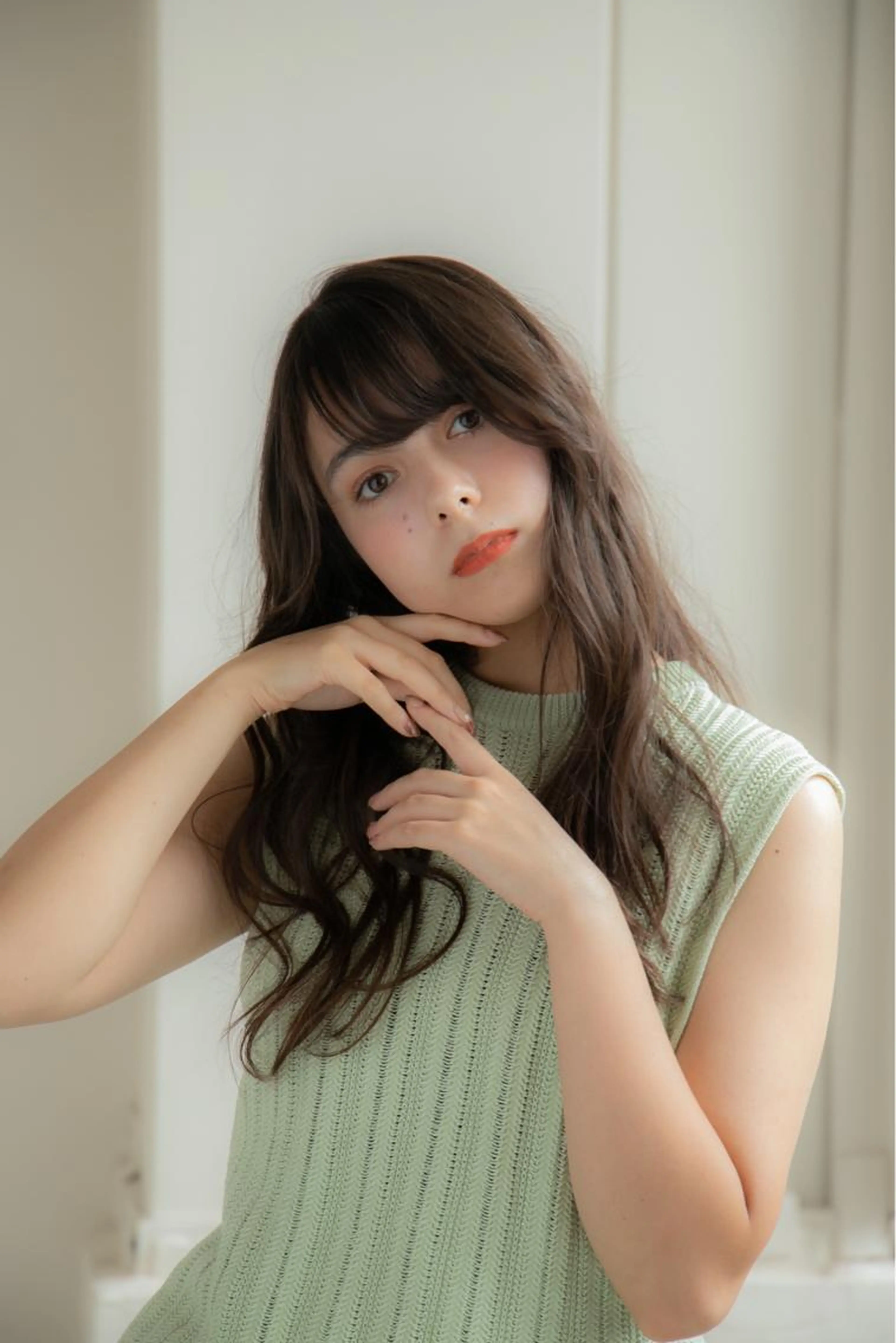 【大人女子人気No1✨メニュー】似合わせカット+透明感エドルフルカラー+ダヴィネス2STEPTr(白髪染め可能)の写真