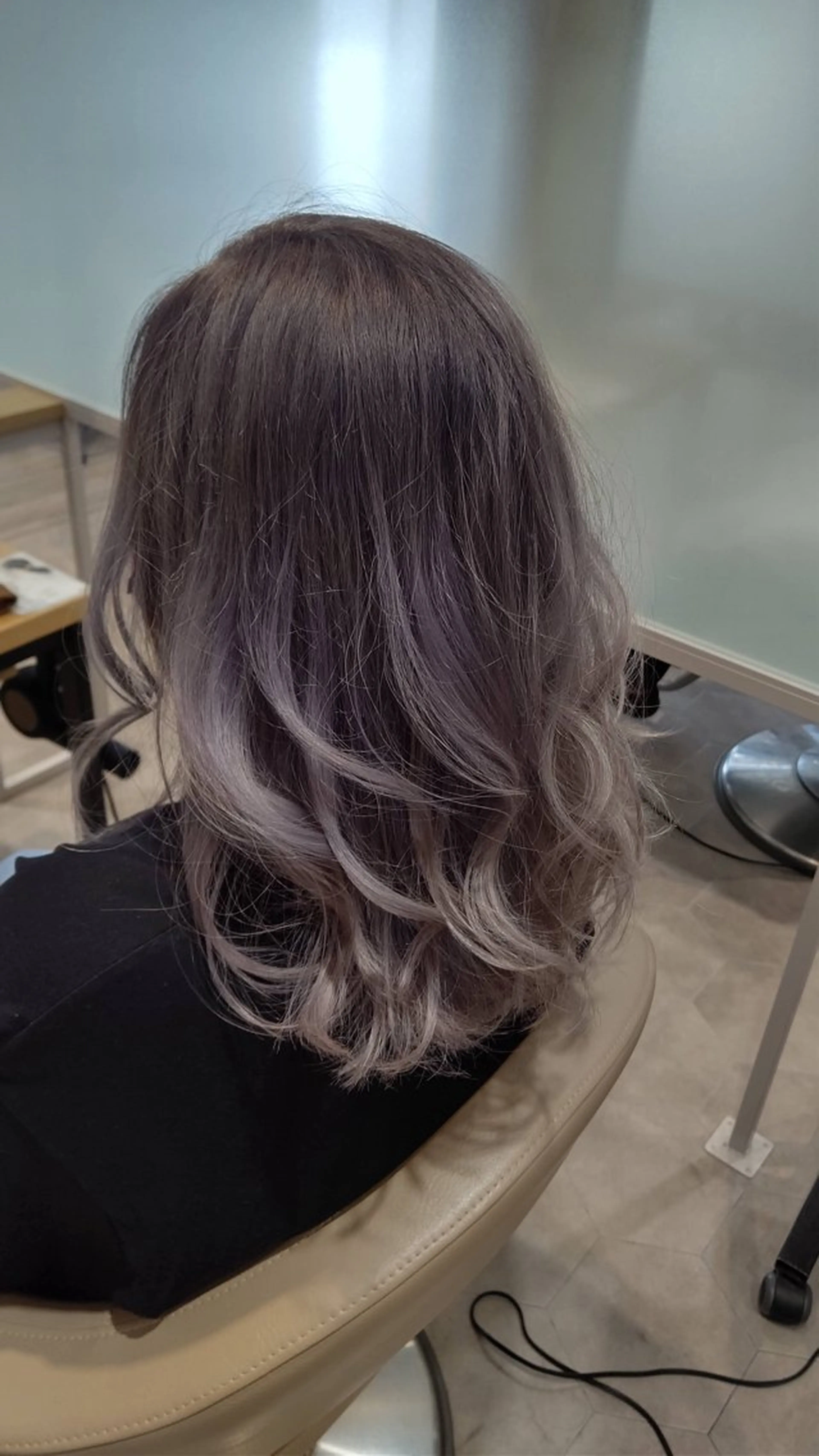 ミディアム トリートメント カット ヘアカラー トリートメント hair&make earth元住吉店所属・滝沢 英昭のヘアスタイル