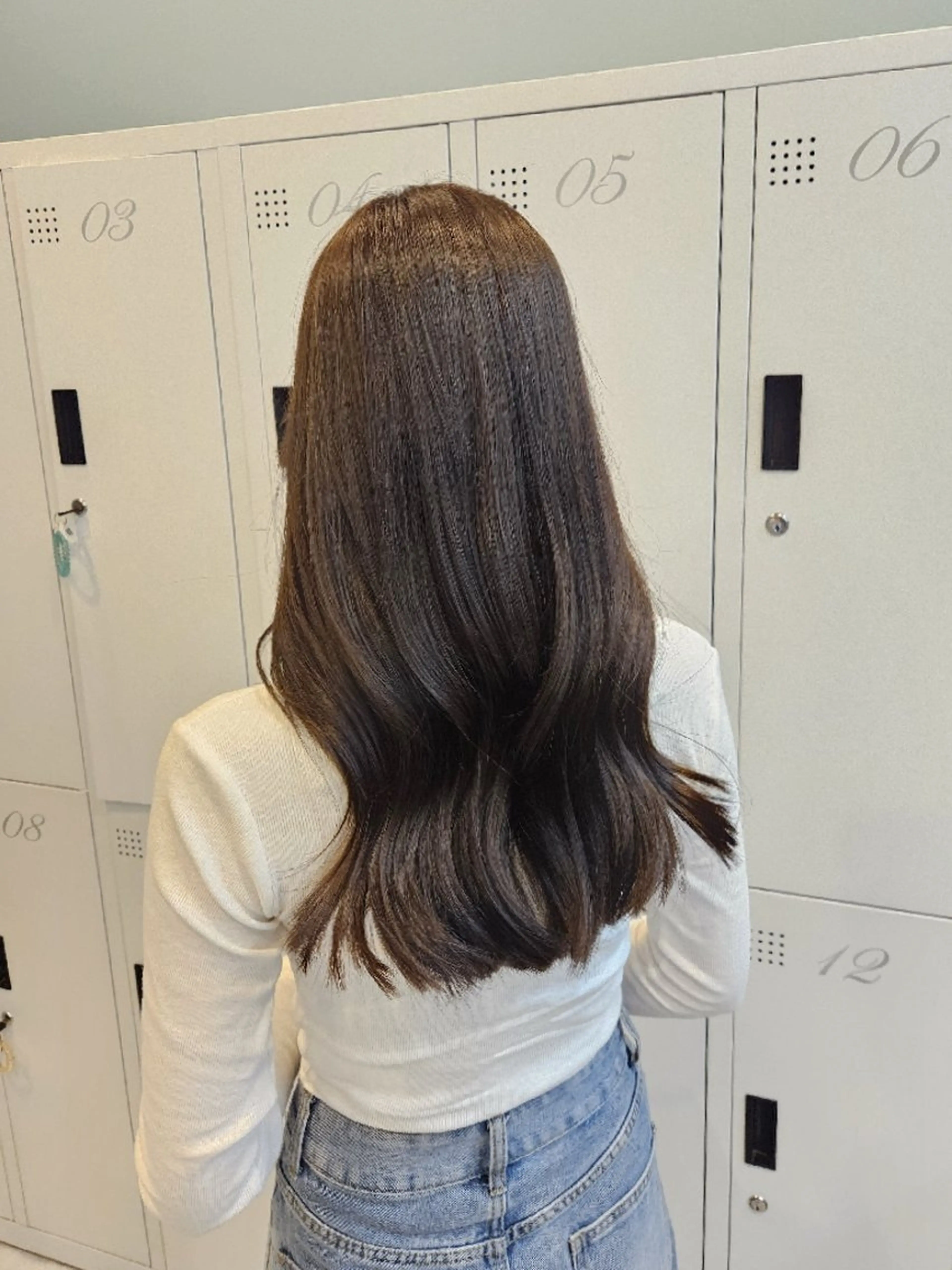 ロング カラー 韓国風ヘア レイヤーカット ヘアカラー トリートメント ミク🇰🇷 /Agu hairのヘアスタイル