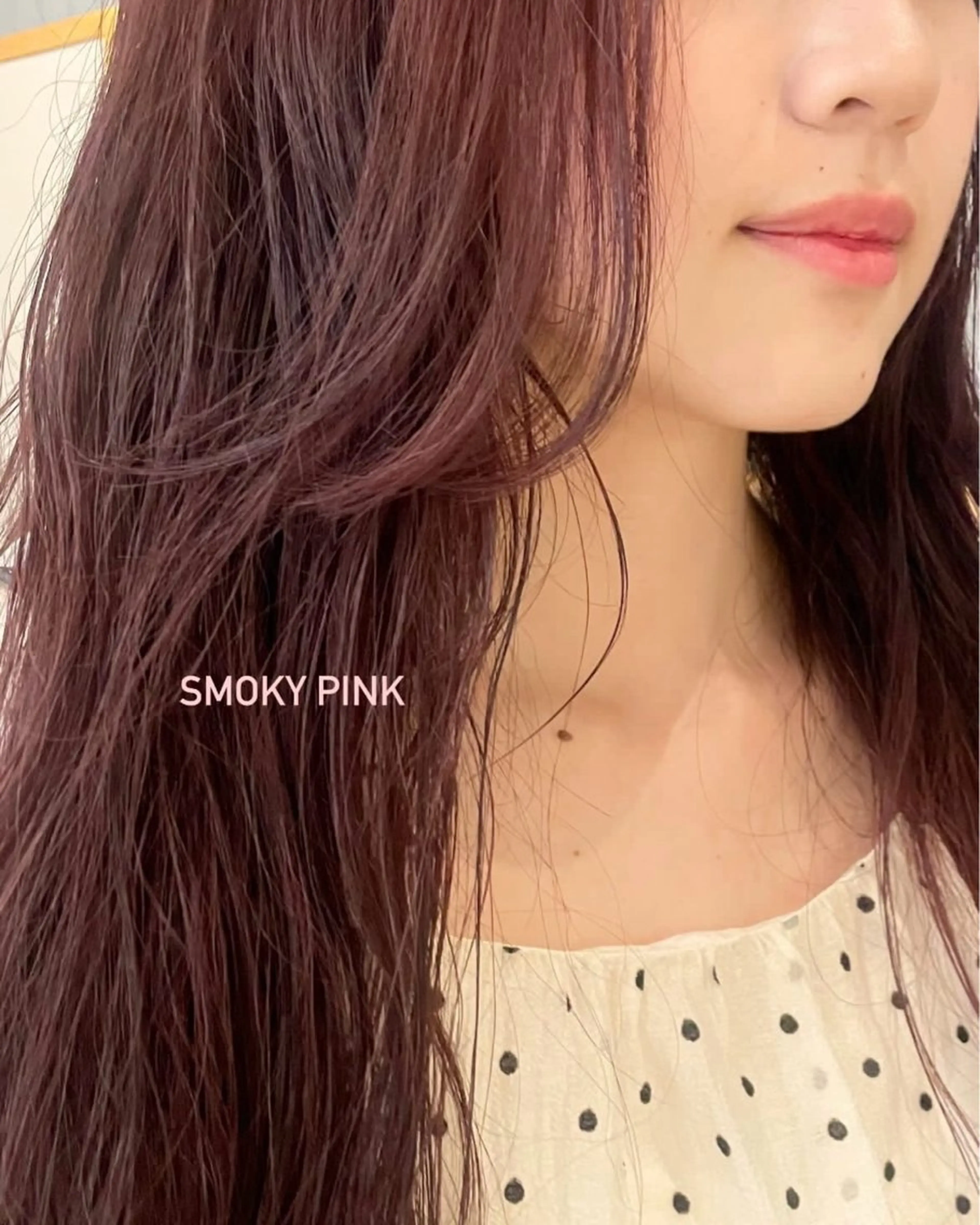 ロング カラー folk所属・♥︎ cahoのヘアスタイル