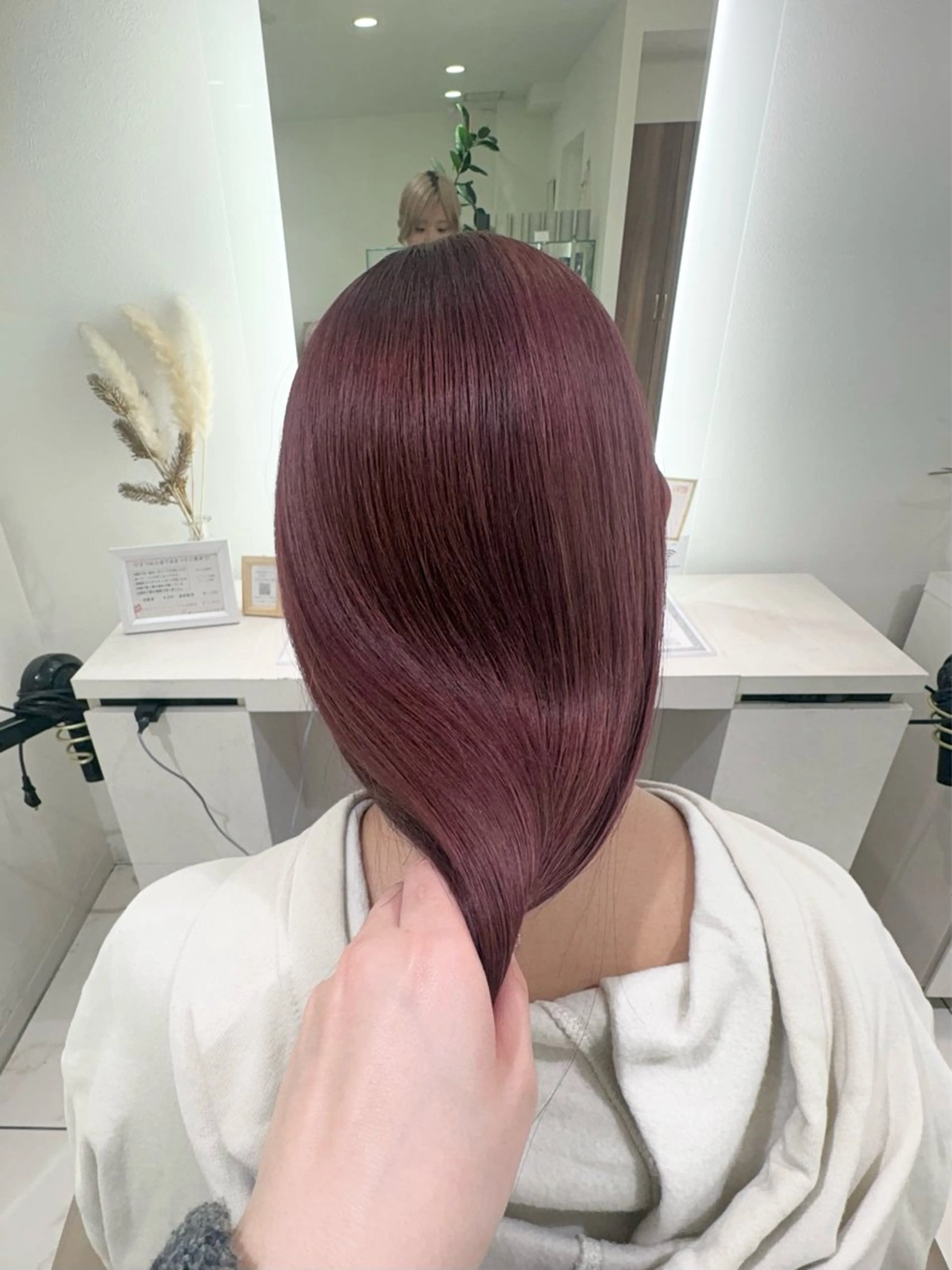 カラー 透明感カラー ヘアカラー トリートメント 加藤 芽実のヘアスタイル