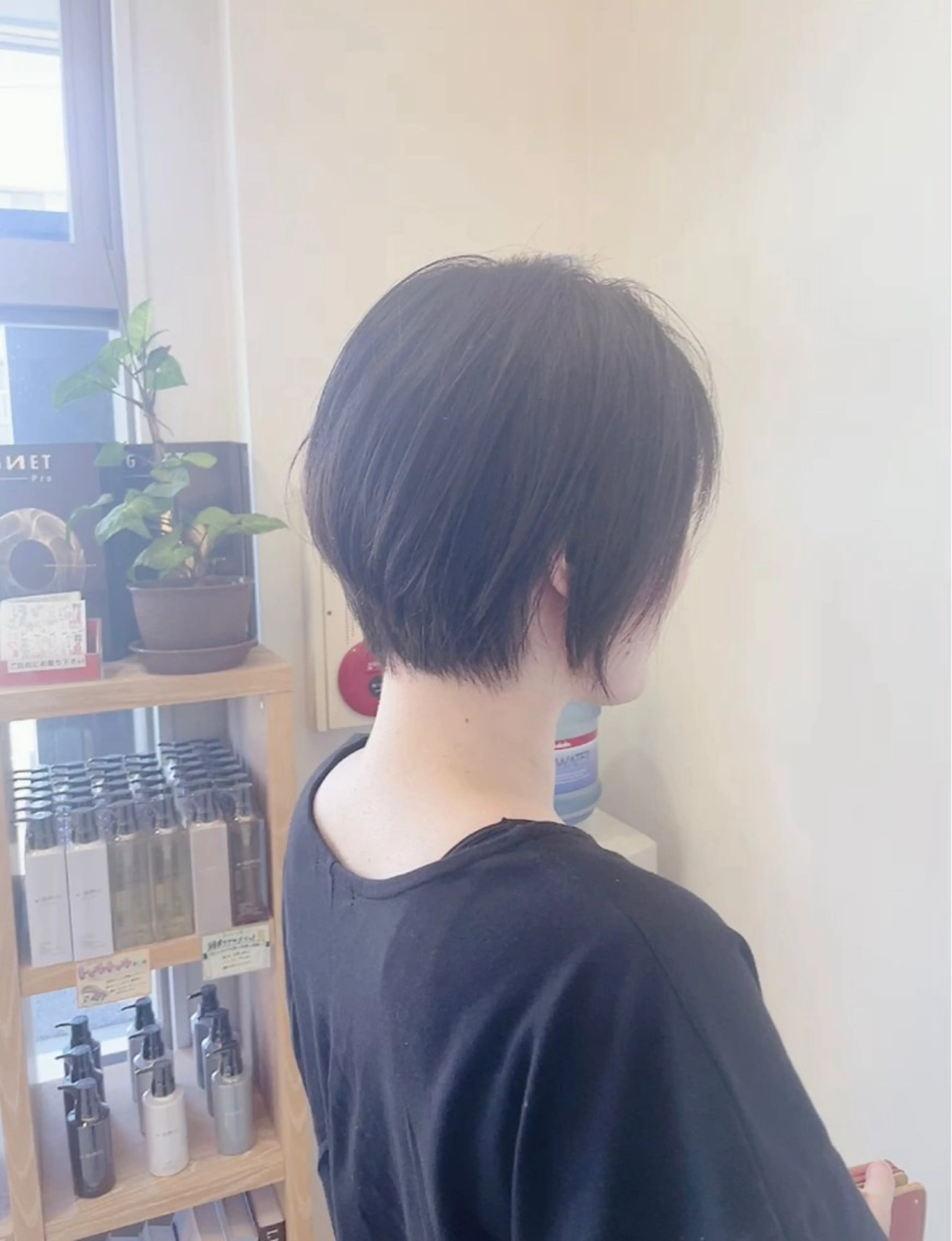 ショート ショートボブ ボブ ショートヘア カット トリートメント ボブ/ブリーチ/ ベージュ/清水祥偉のヘアスタイル