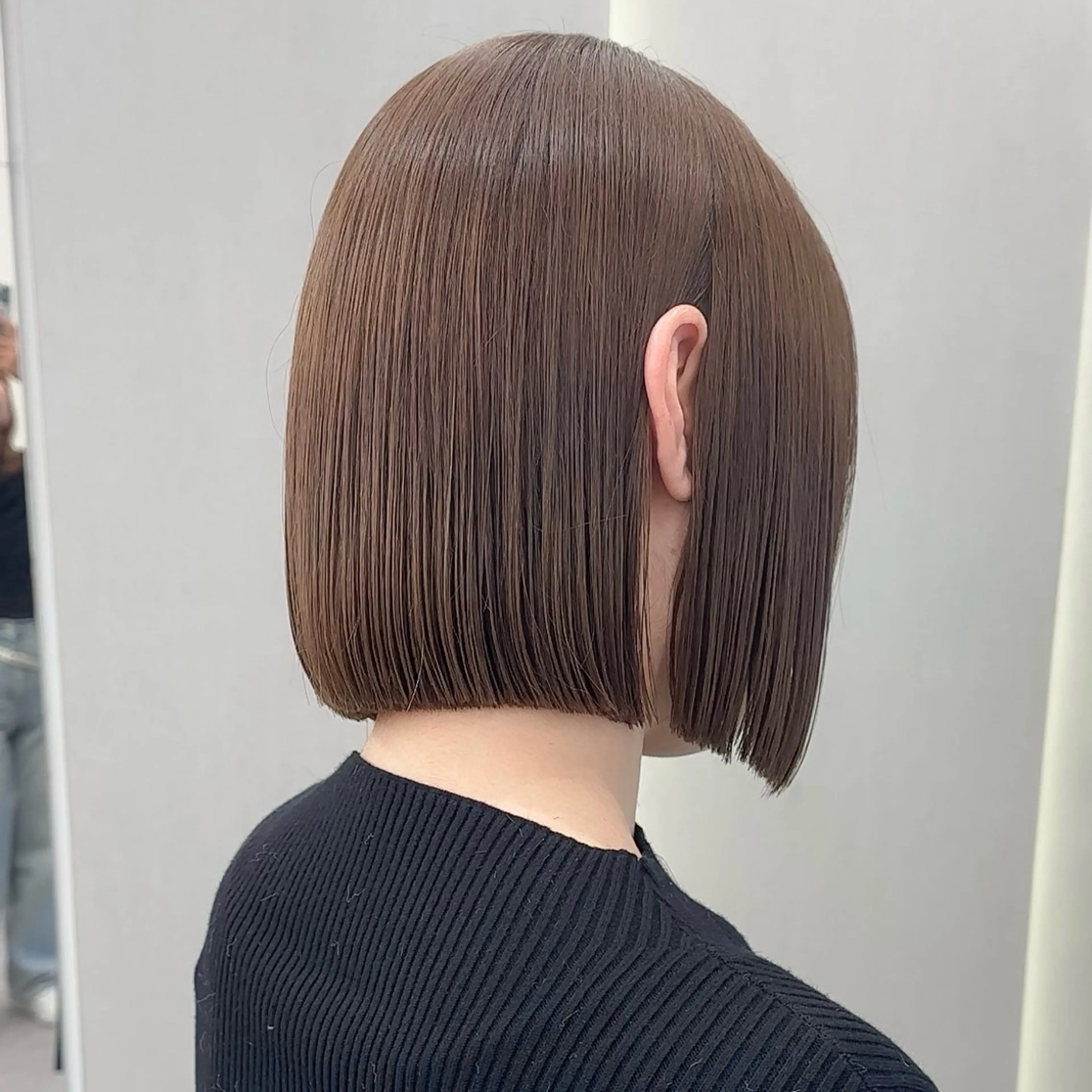 ショート カット ヘアカラー トリートメント 縮毛矯正/韓国ヘア /ボブ🪄ミズキのヘアスタイル
