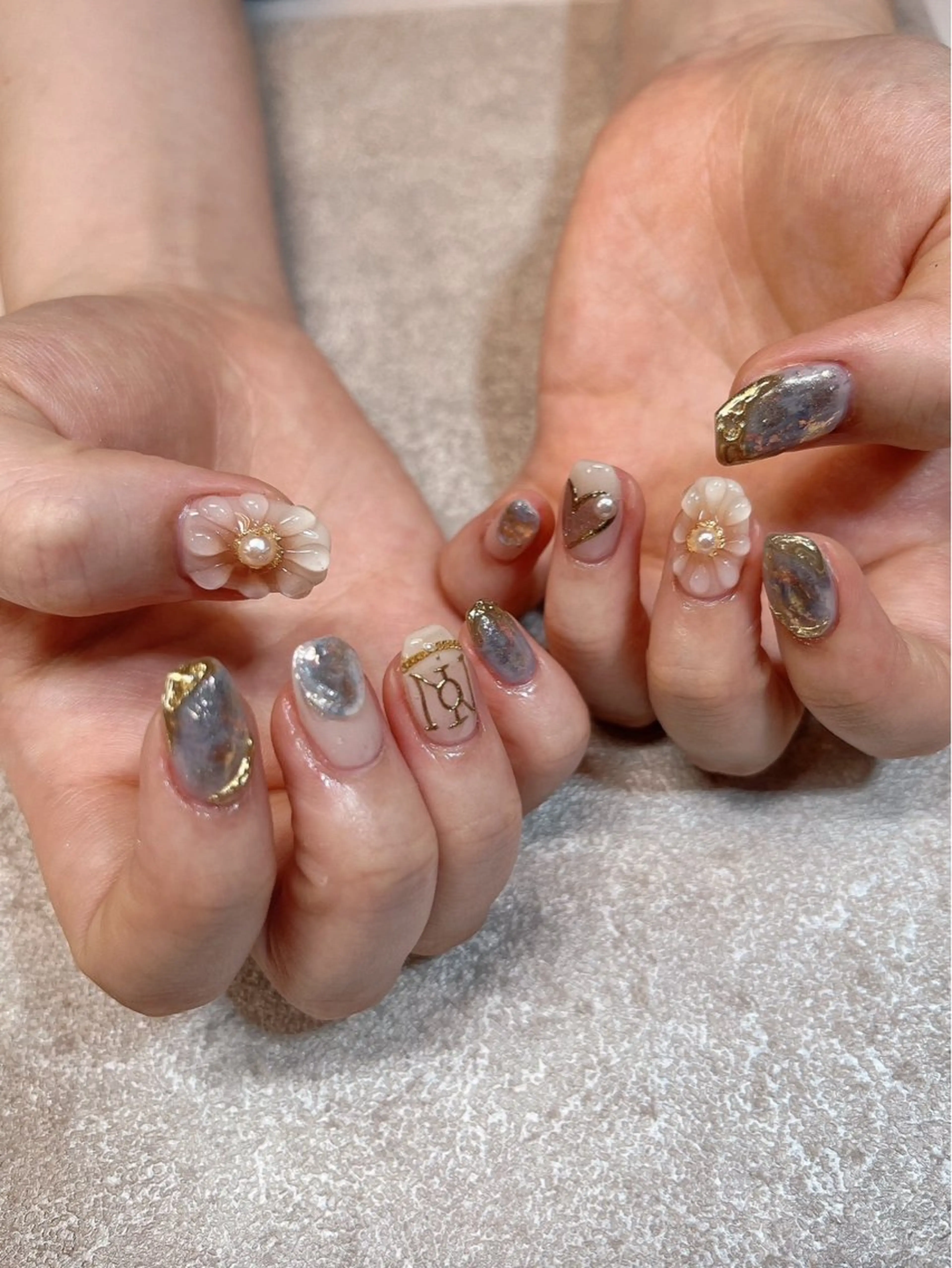 ネイル ハンドネイル LOVE NAIL 💕Sonoのネイルデザイン