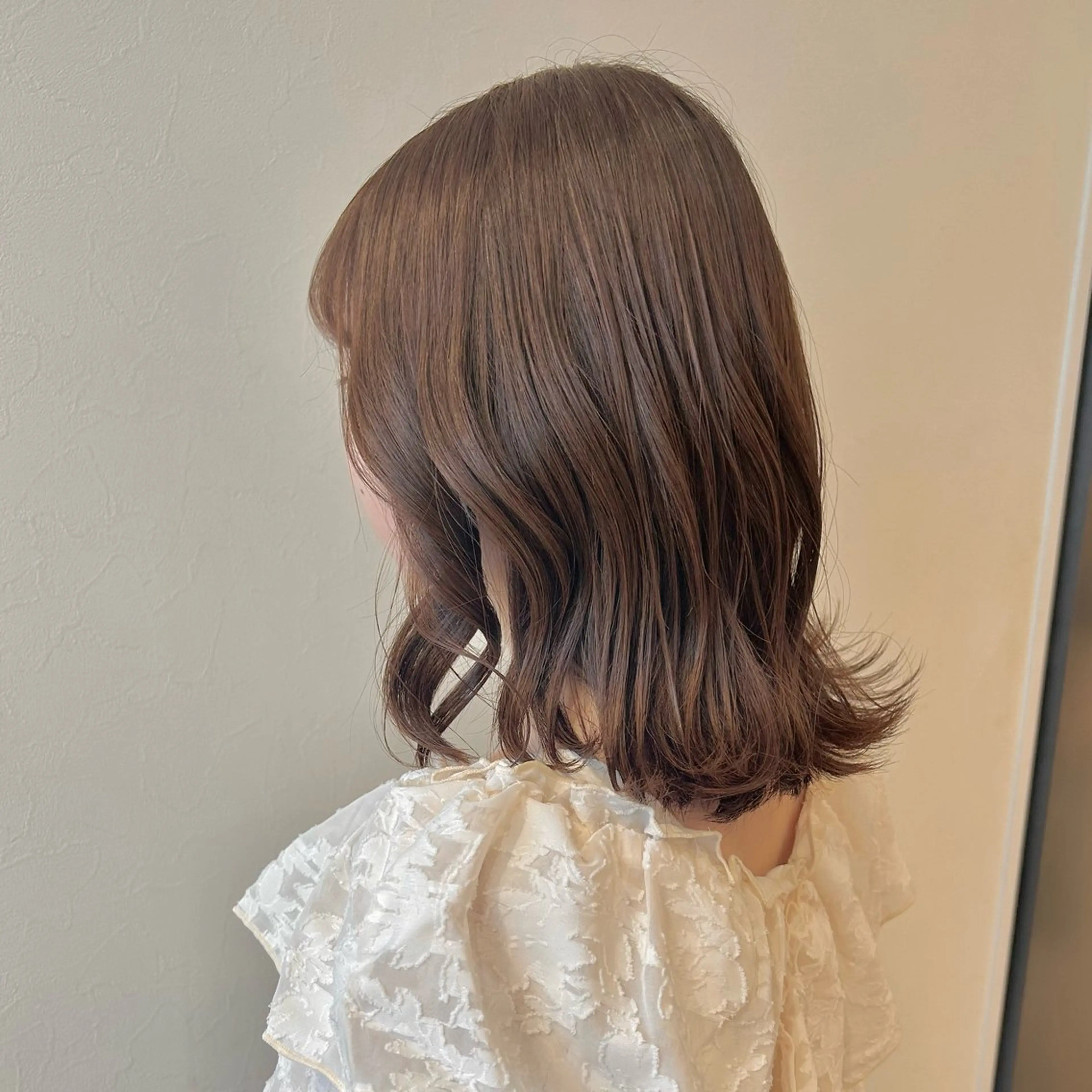 ミディアム カラー Ami♡ ピンク/ラベンダーのヘアスタイル