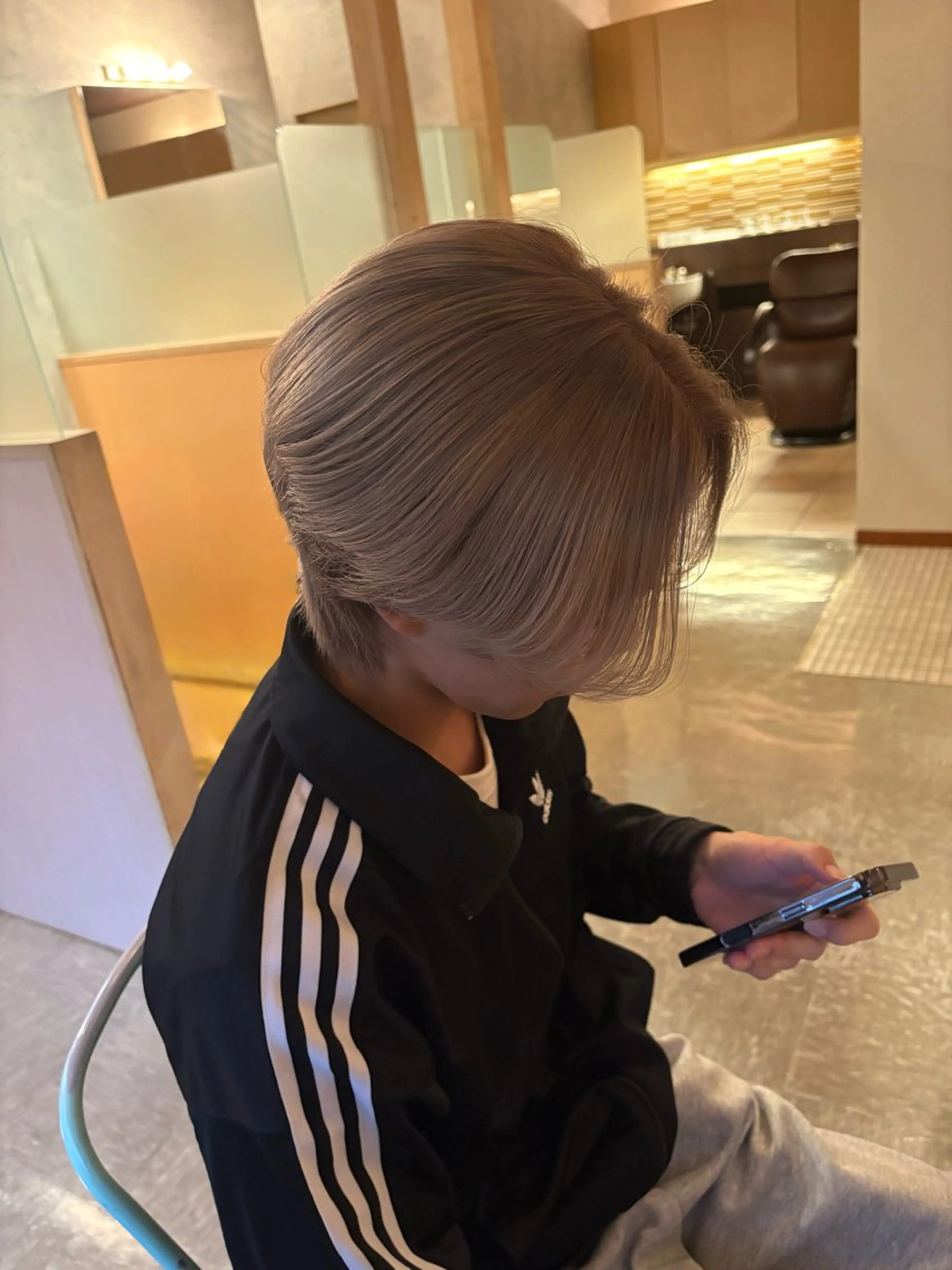 "秋服に合わせた" ミルクティーグレージュ🫖❕の写真