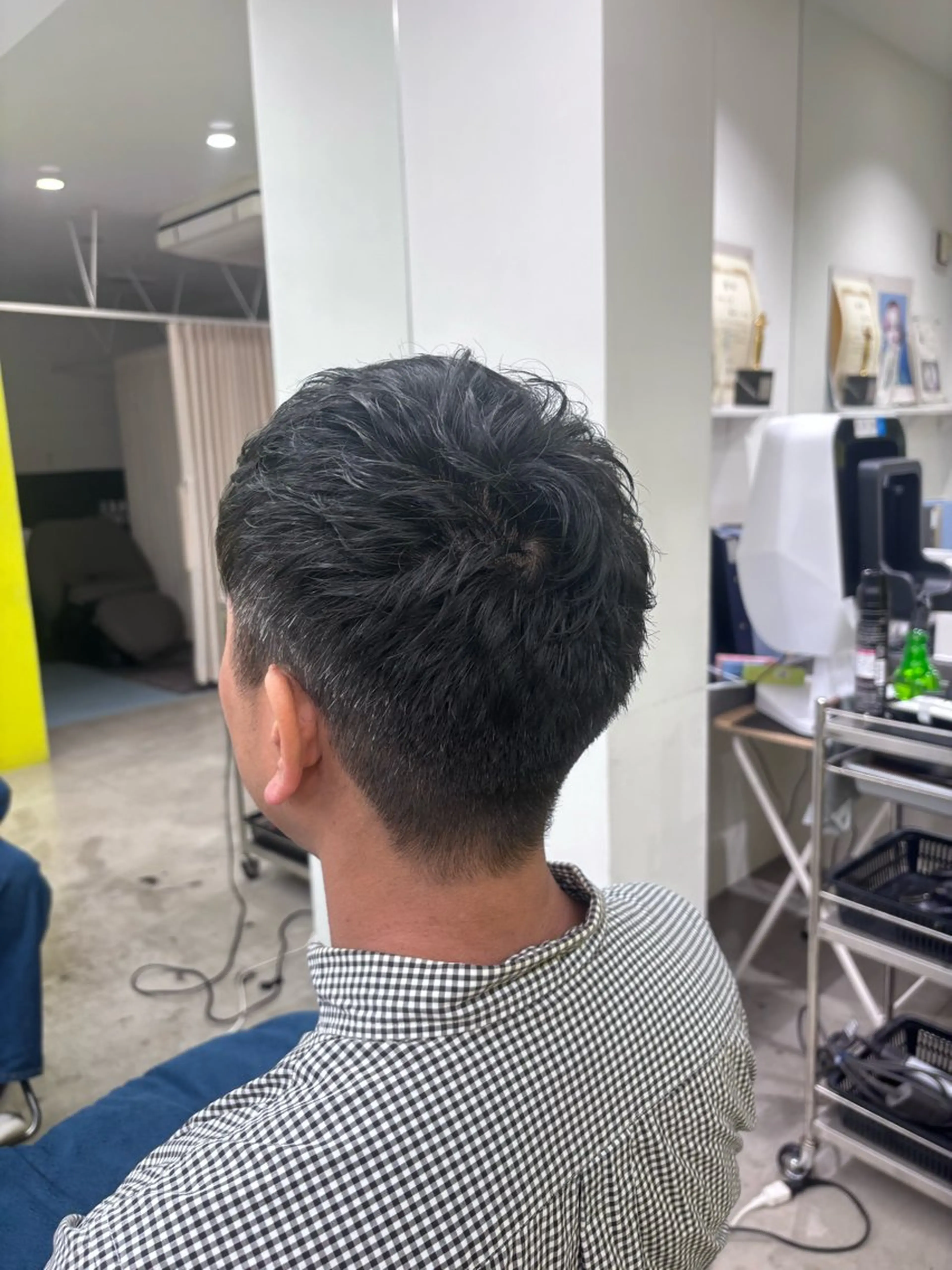 メンズ カット ヘッドスパ fika所属・鈴木 ちさきのヘアスタイル