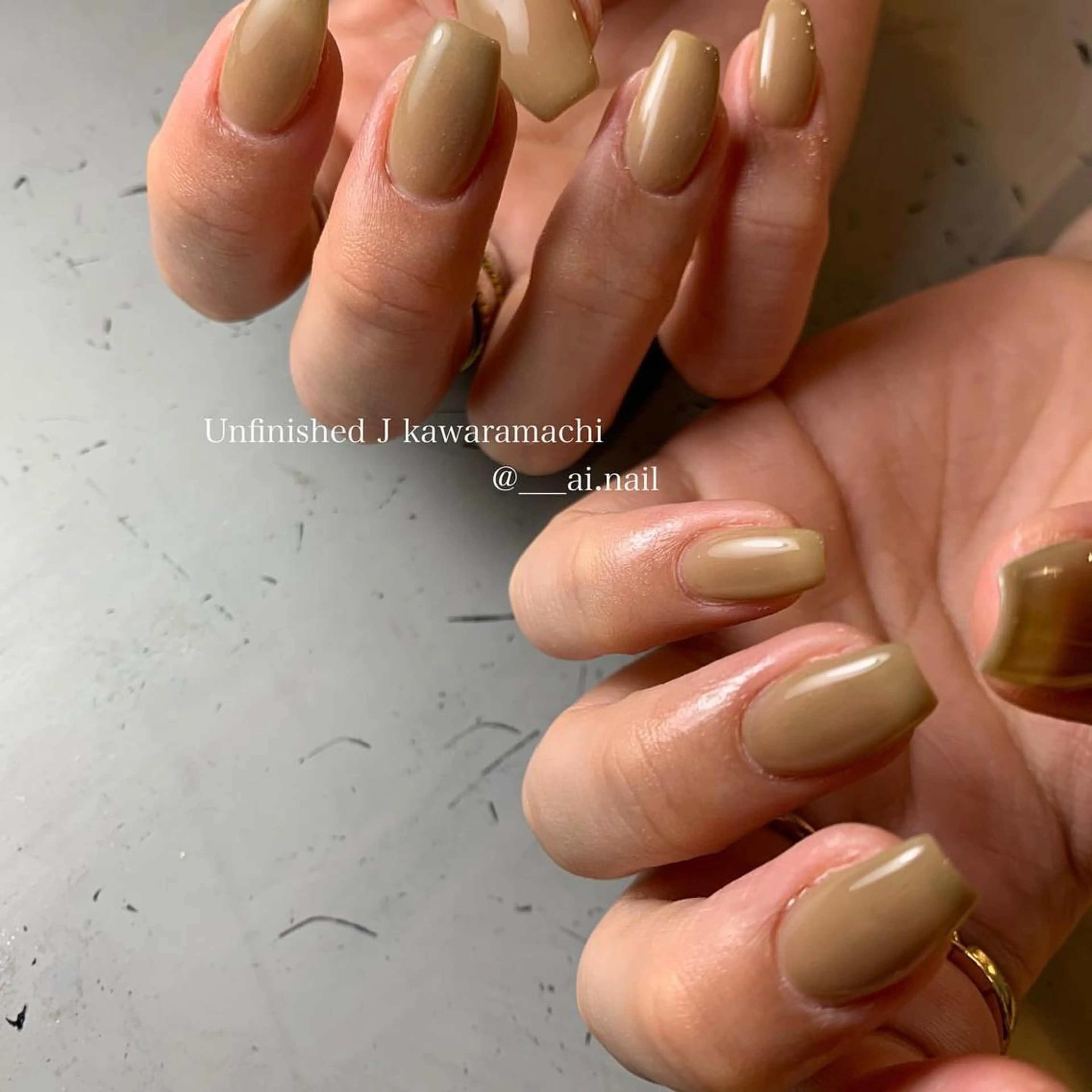 ネイル ハンドネイル 🍃伏見 / soL nail / aiのネイルデザイン