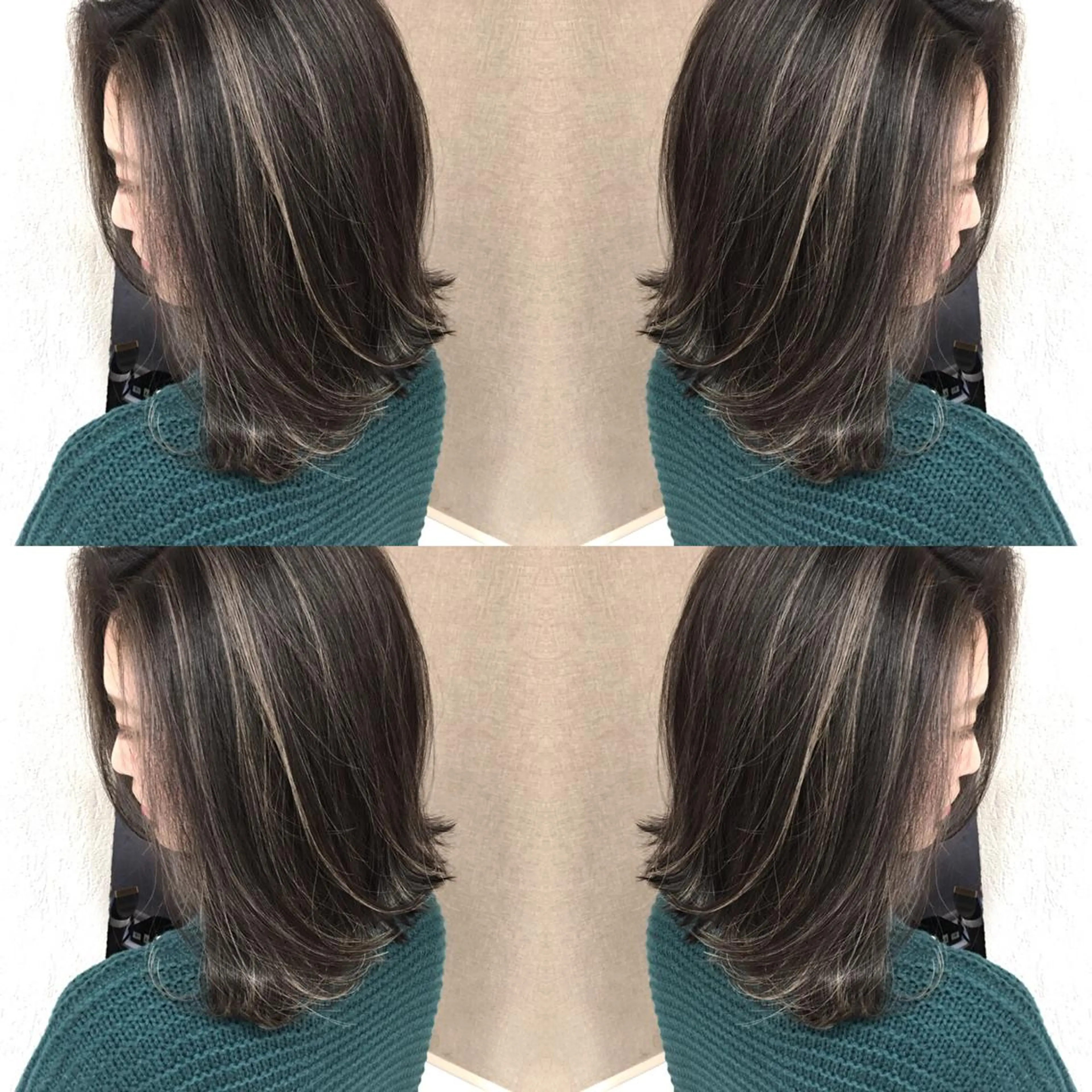 ショート カラー ベージュカラー ハイライトカラー 3Dハイライト ハイライト カット ヘアカラー トリートメント 井上 一平のヘアスタイル