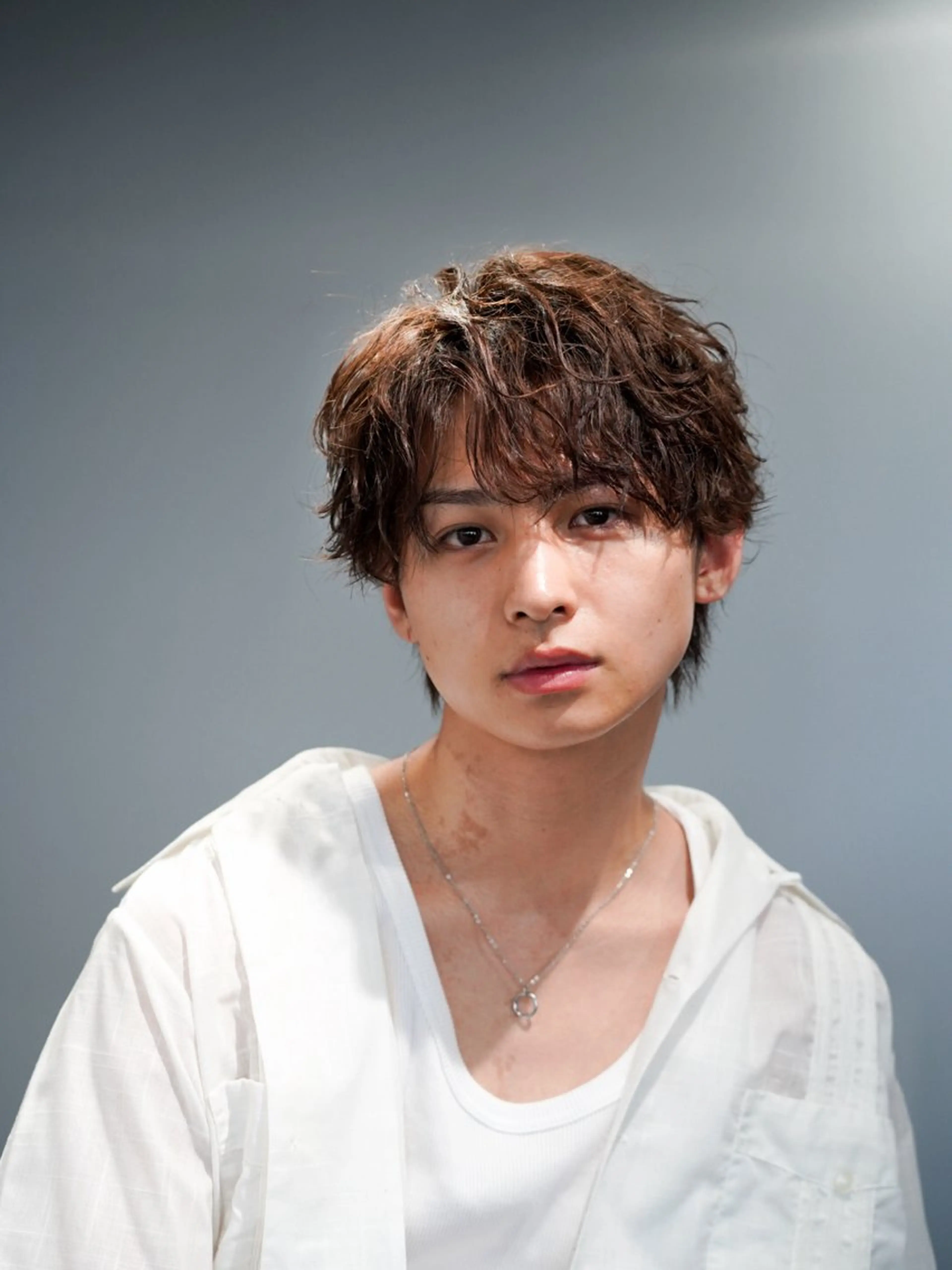 メンズ メンズパーマ 波巻きパーマ fifth リュウセイのヘアスタイル