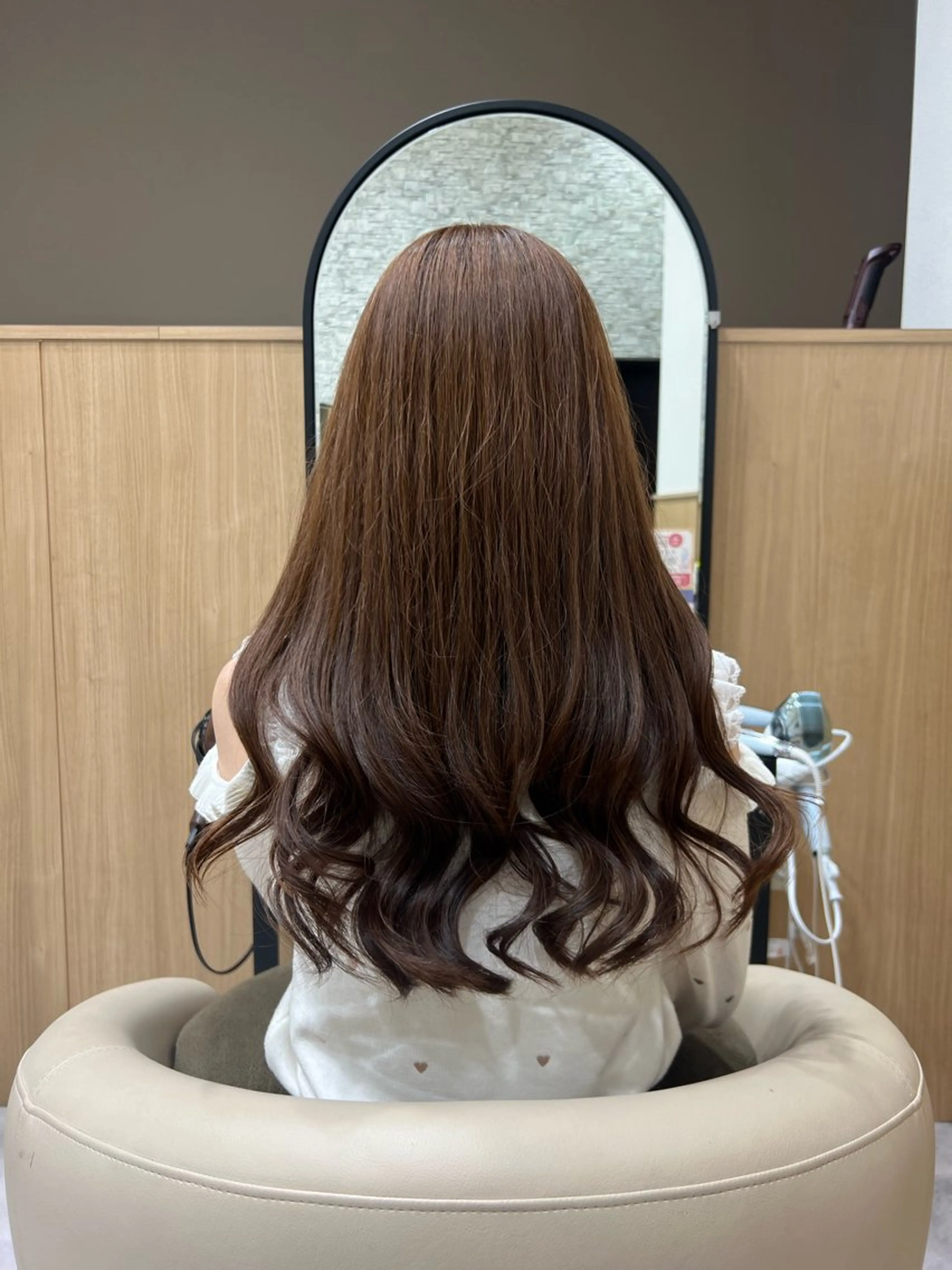 ロング カラー 野方 心愛のヘアスタイル
