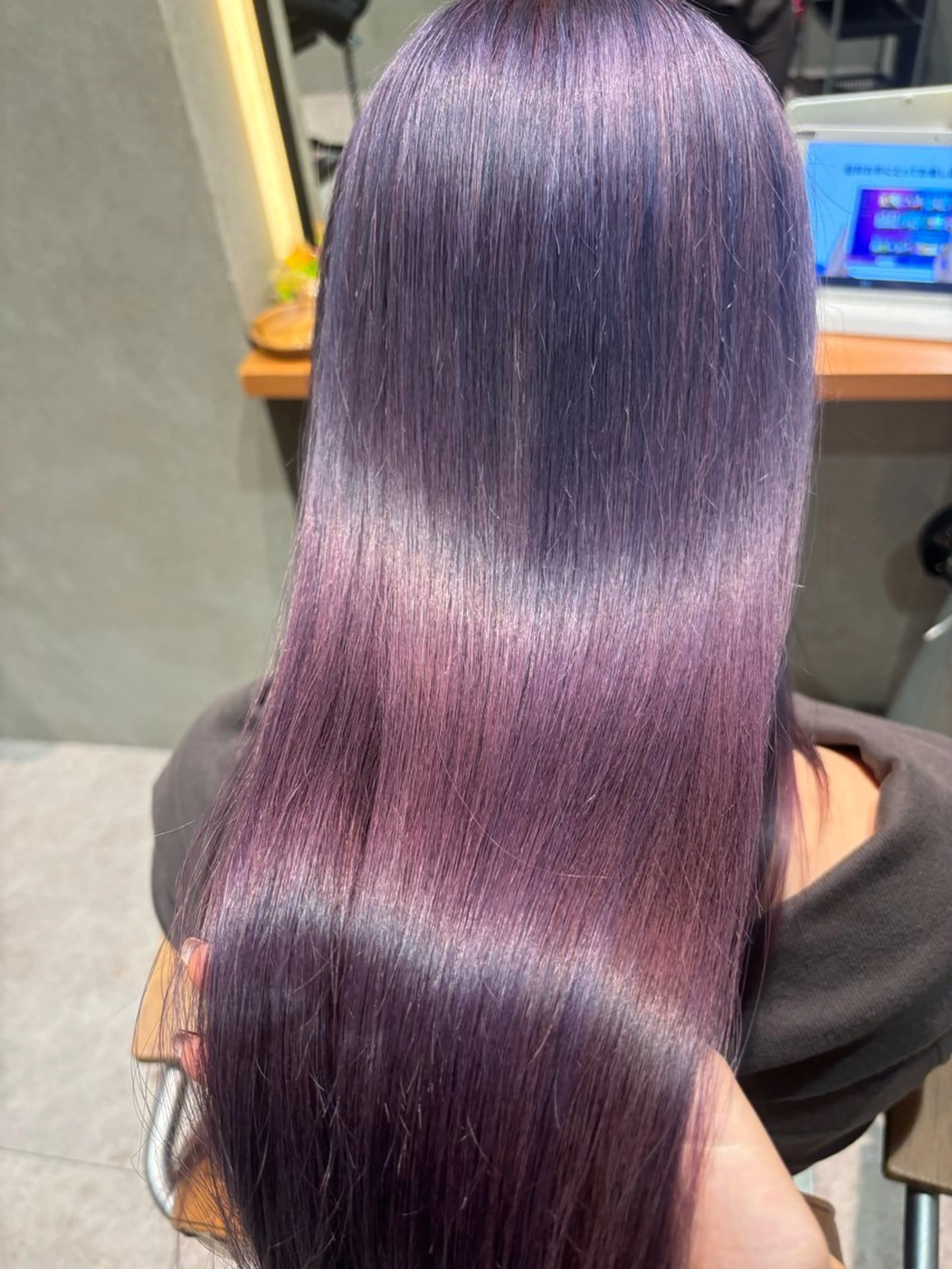 カラー ヘアカラー トリートメント La fith hair liebe 京都駅前店所属・京都駅☆髪質改善 🎀アミ🎀のヘアスタイル