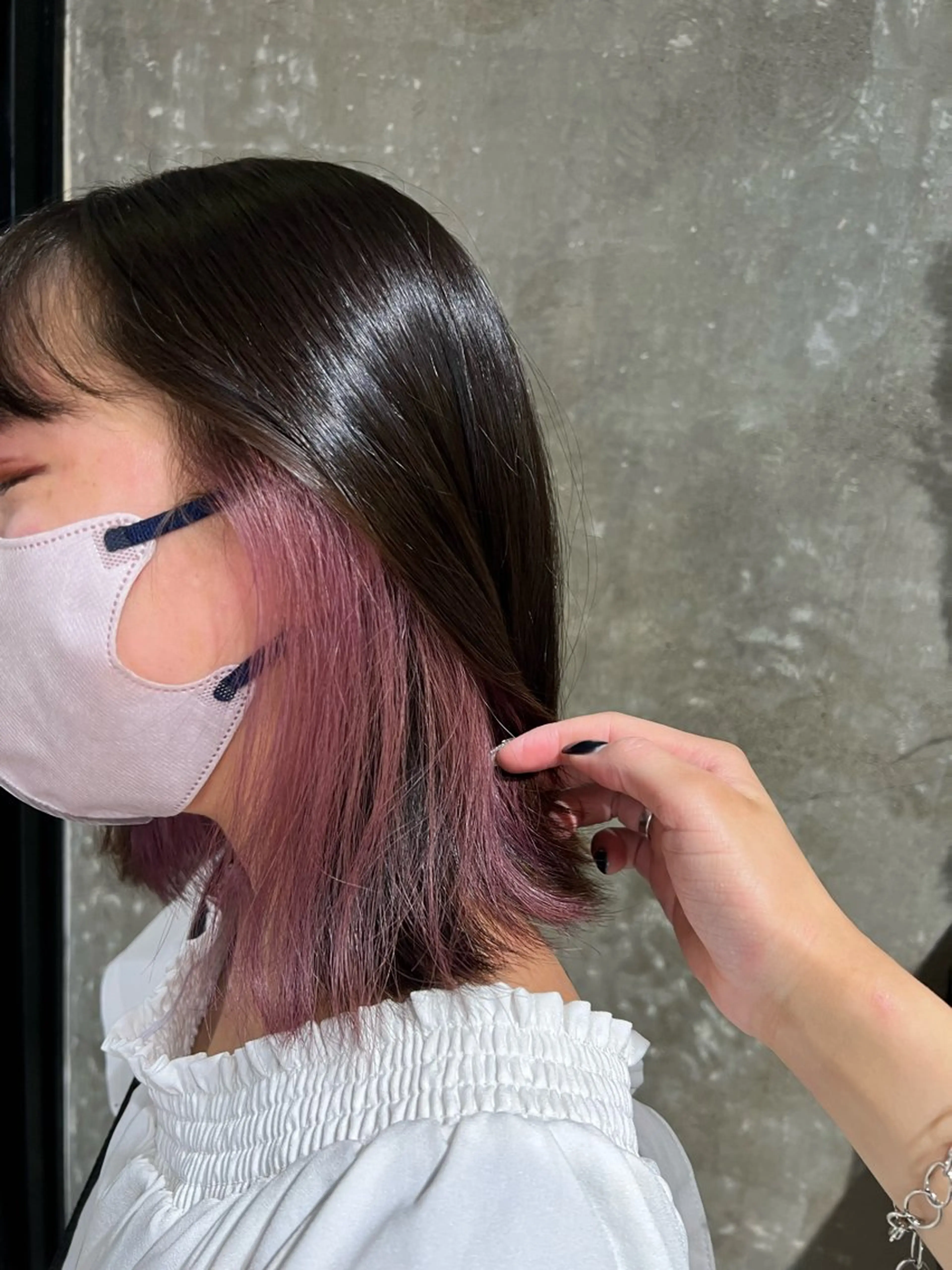 カラー 久永 菫のヘアスタイル