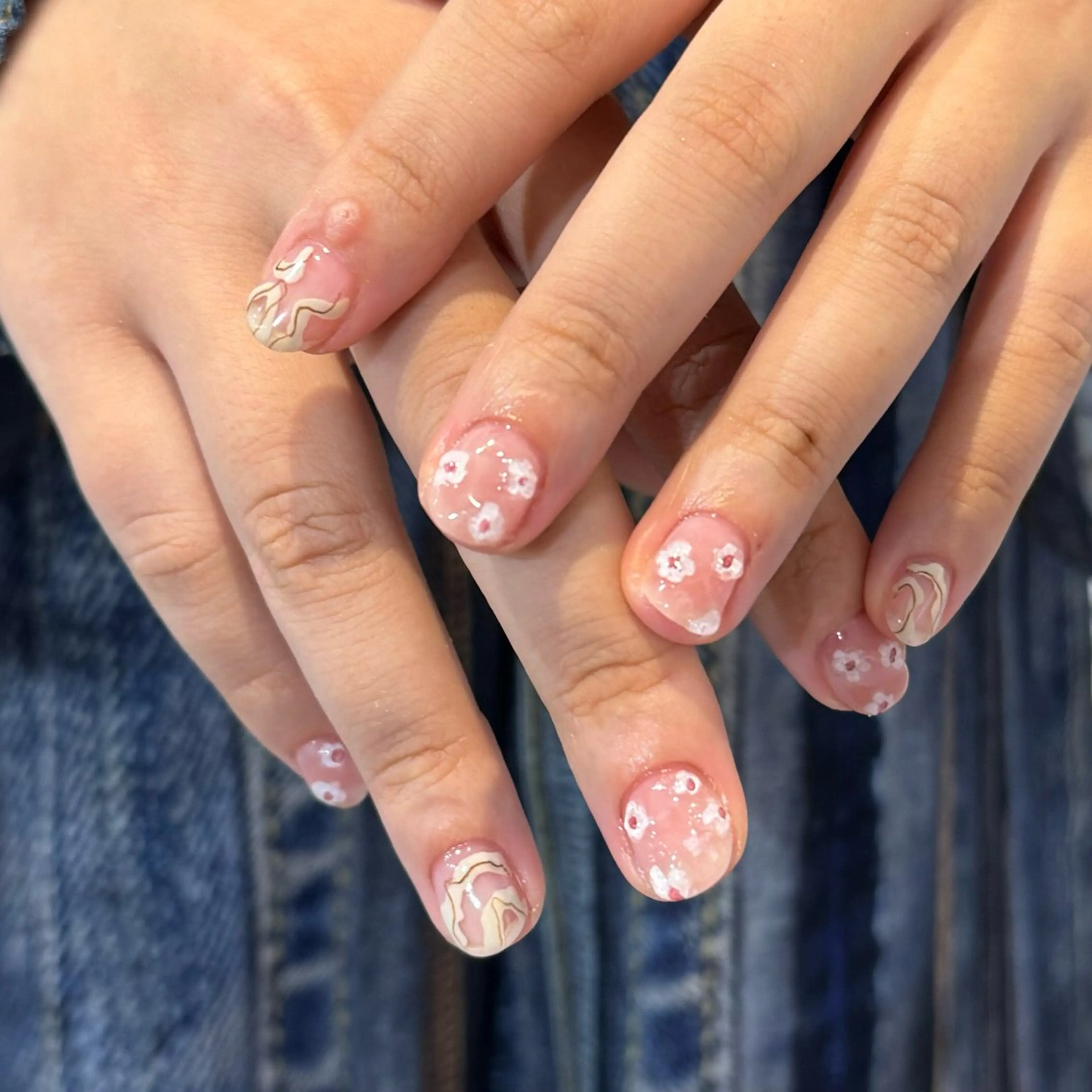 ネイル ハンドネイル 中本 菜々のネイルデザイン