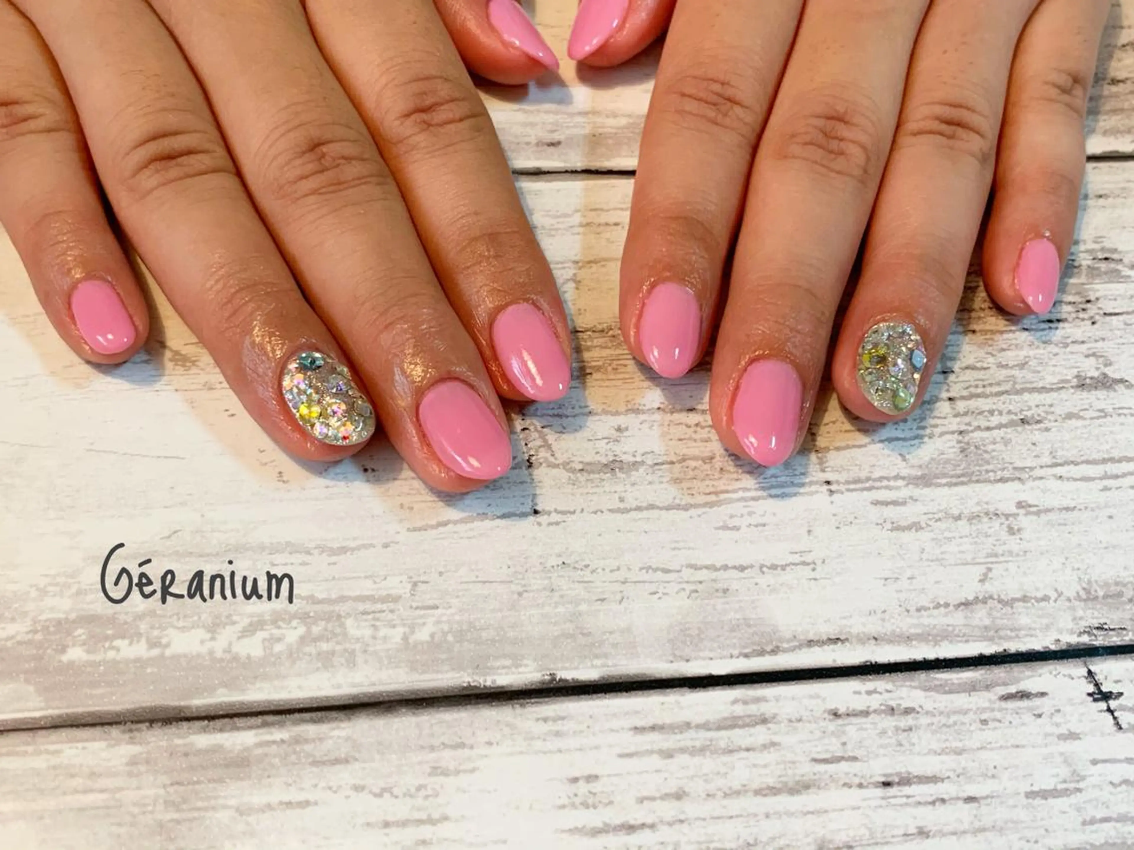 ネイル ハンドネイル GéRanium Harukaのネイルデザイン