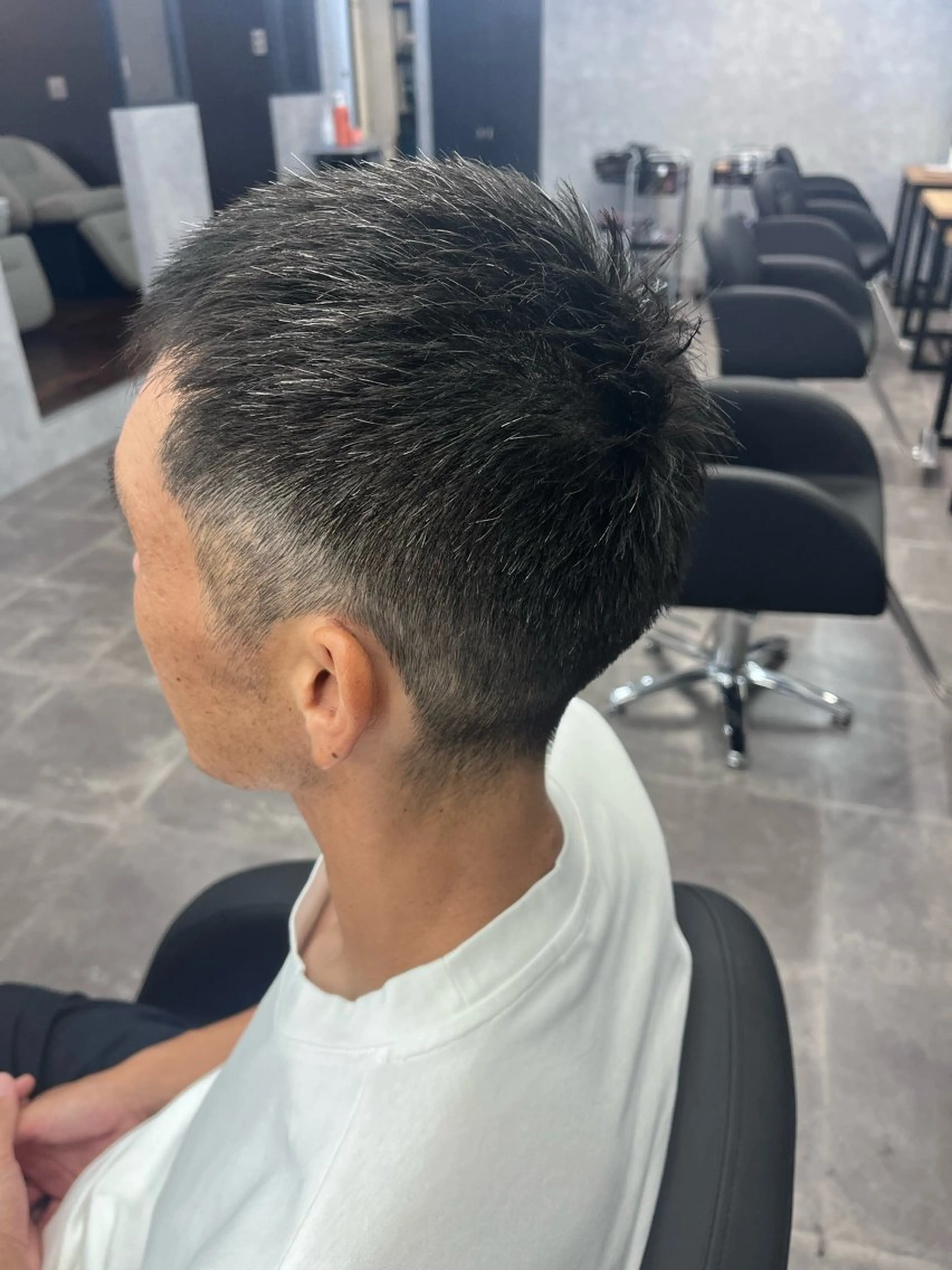 メンズ カット 熊谷 有紗のヘアスタイル