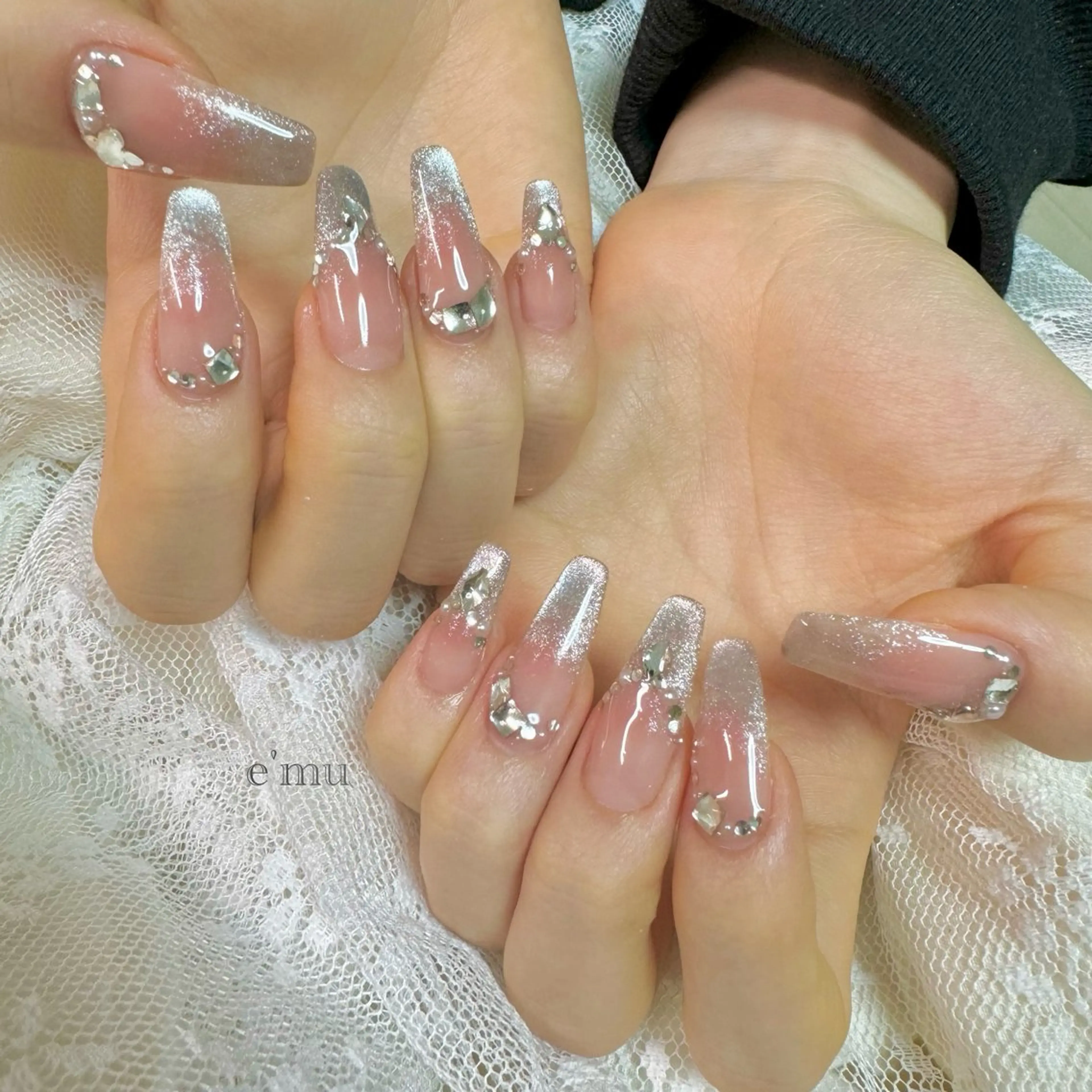 ネイル ワンホンネイル ハンドネイル nail salon e'mu💐のネイルデザイン
