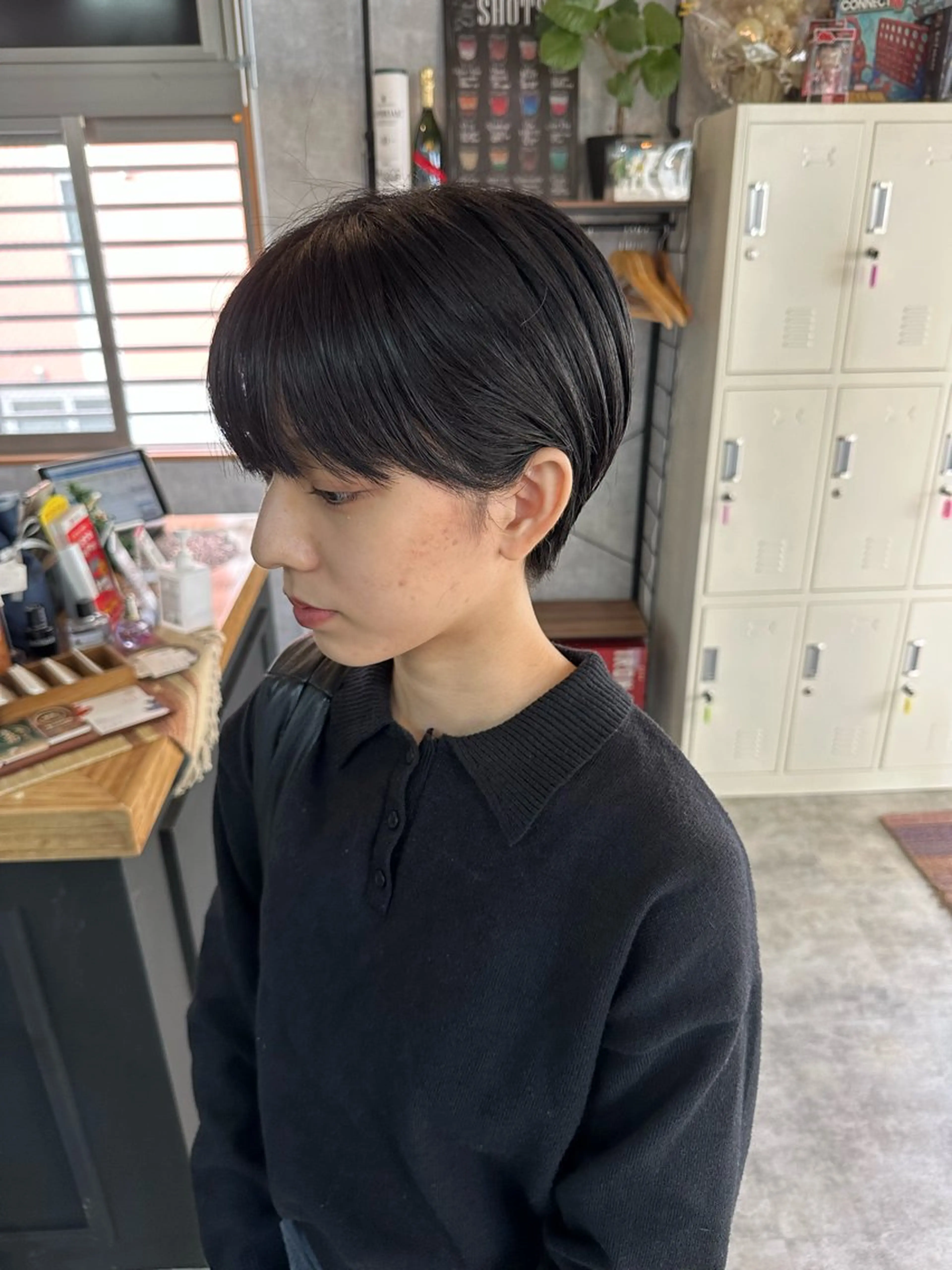 ショート 切りっぱなしボブ ショートボブ ハンサムショート 丸みショート ボブ C’LD hair produce /シールドヘア所属・モテ髪/ボブ/ショー ト/アダチフウトのヘアスタイル