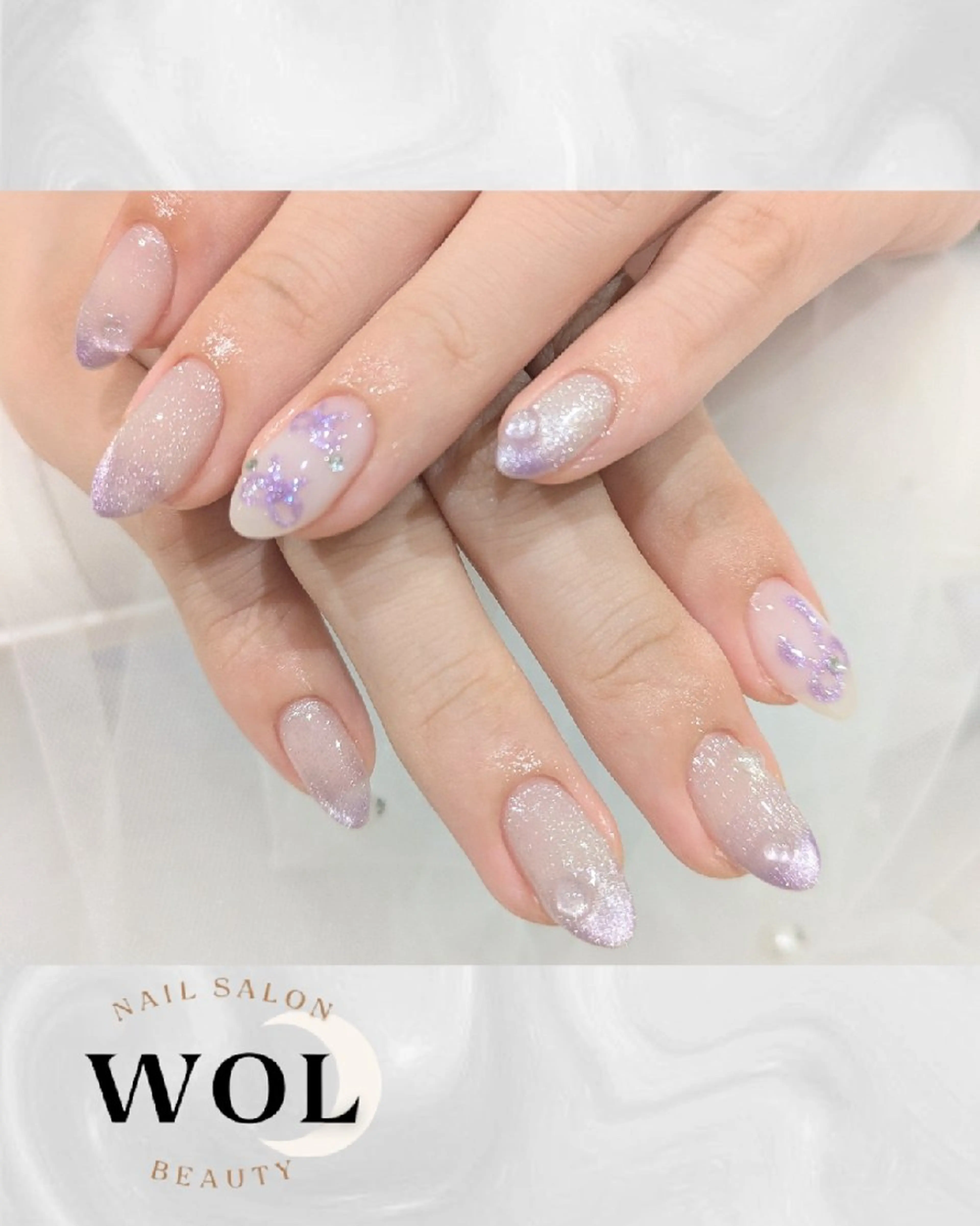ネイル ハンドネイル nailsalon🌙WOL所属・WOL🌙 momokoのネイルデザイン