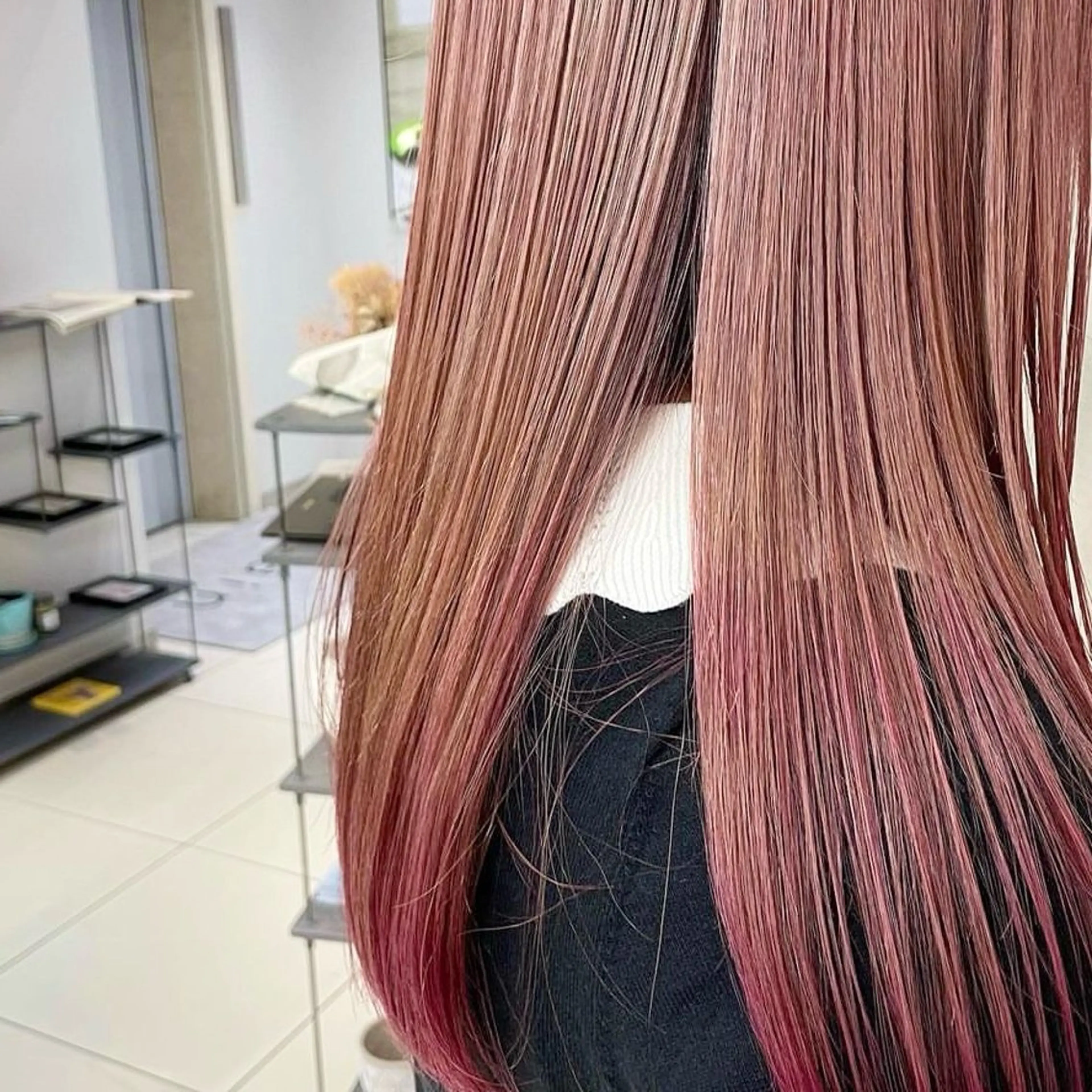 ロング vain　渋谷【ヴェイン シブヤ】所属・Rio / 縮毛矯正🍒のヘアスタイル