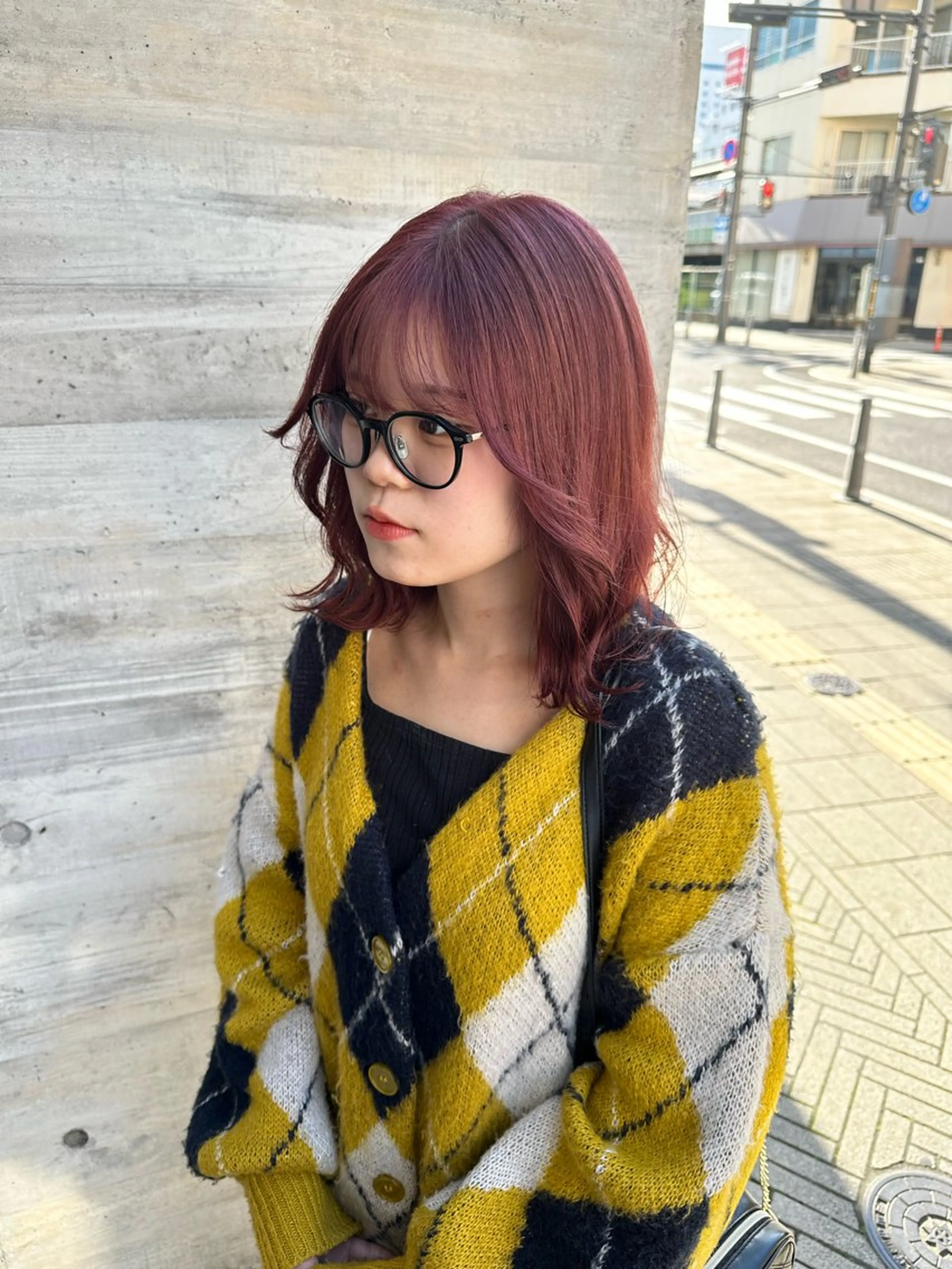 セミロング カラー Parve Mix/ 金森のヘアスタイル