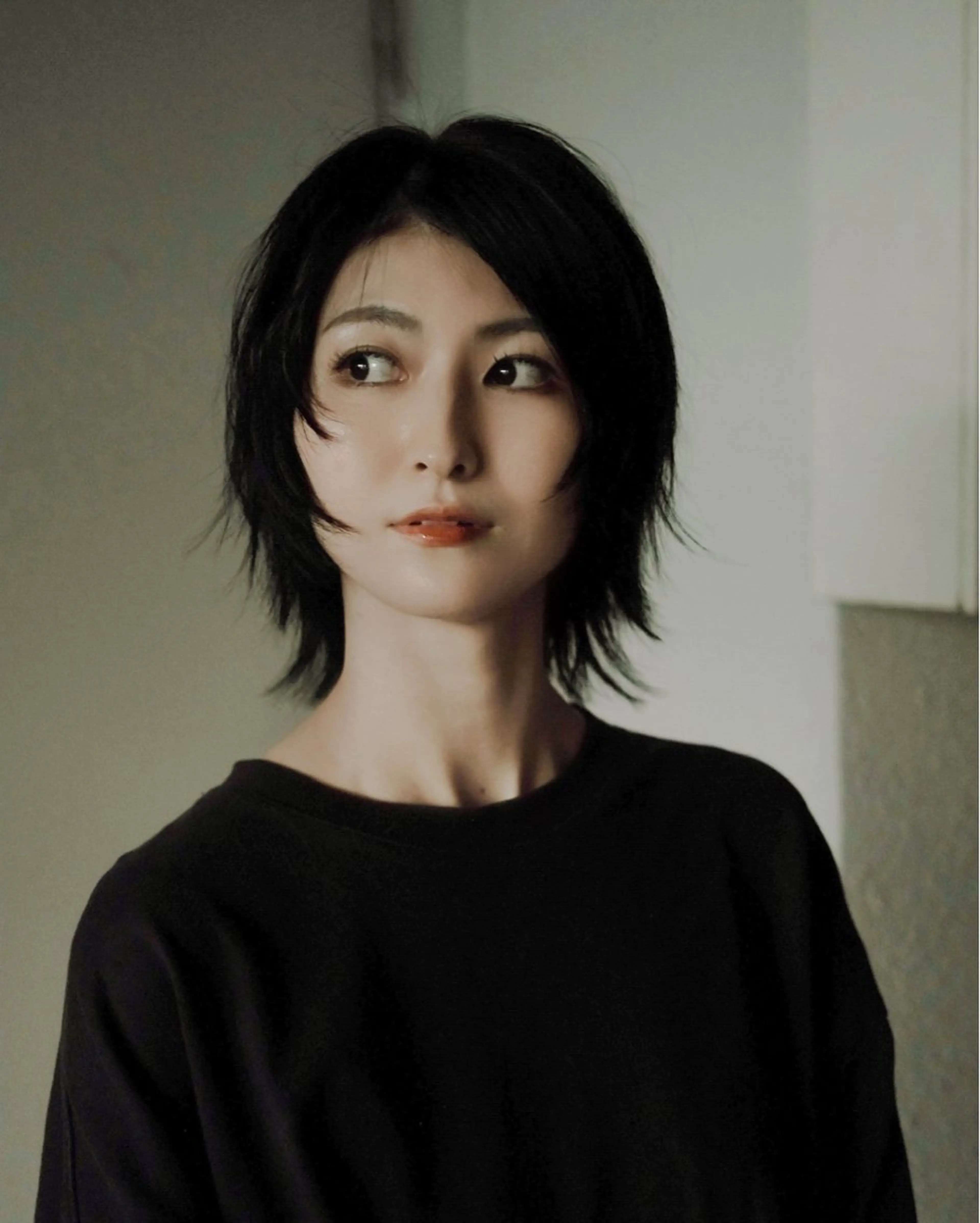 ショート カラー カット ヘアカラー KEI gattacaのヘアスタイル
