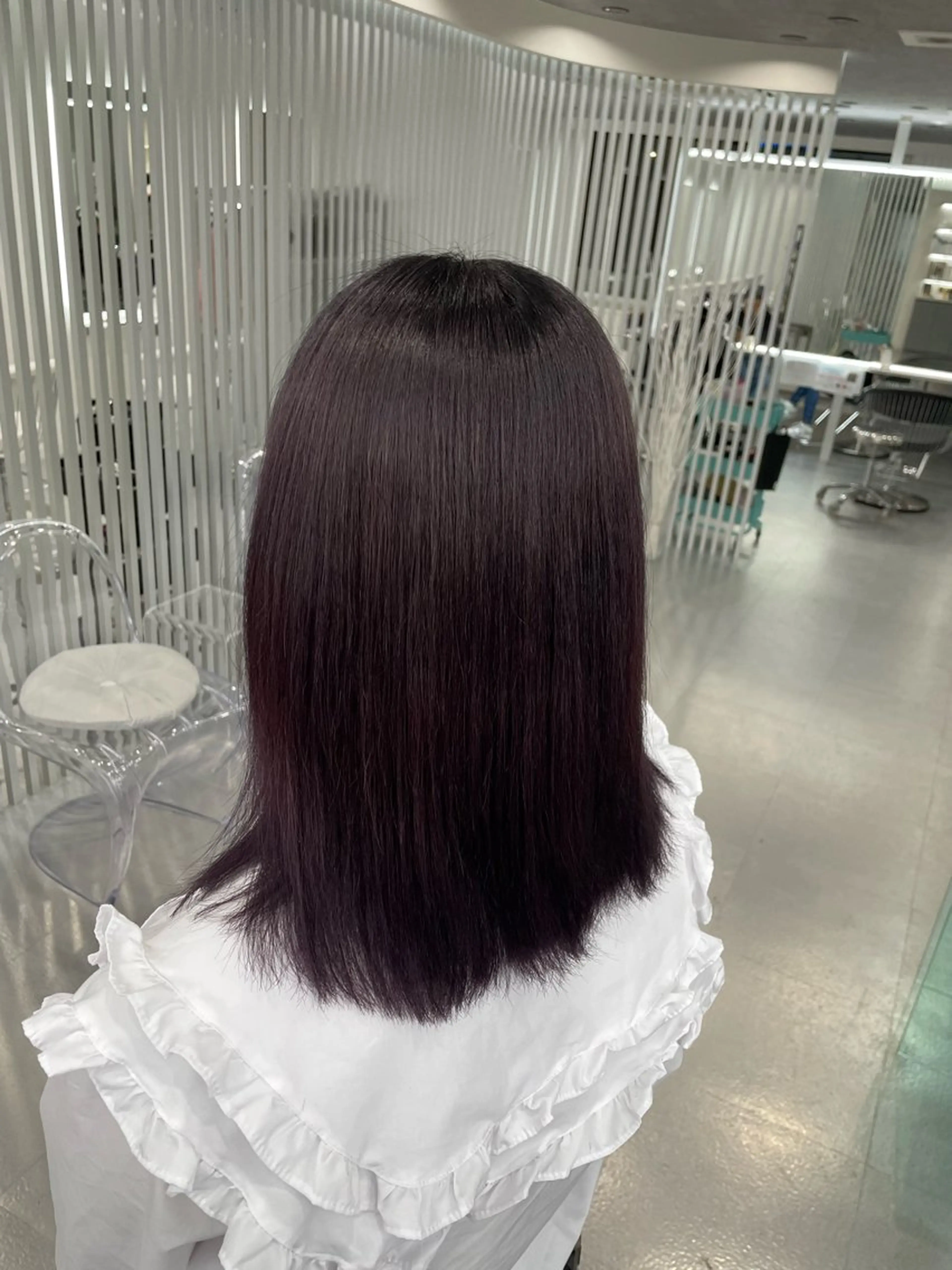 ミディアム カラー 野崎 孝章のヘアスタイル